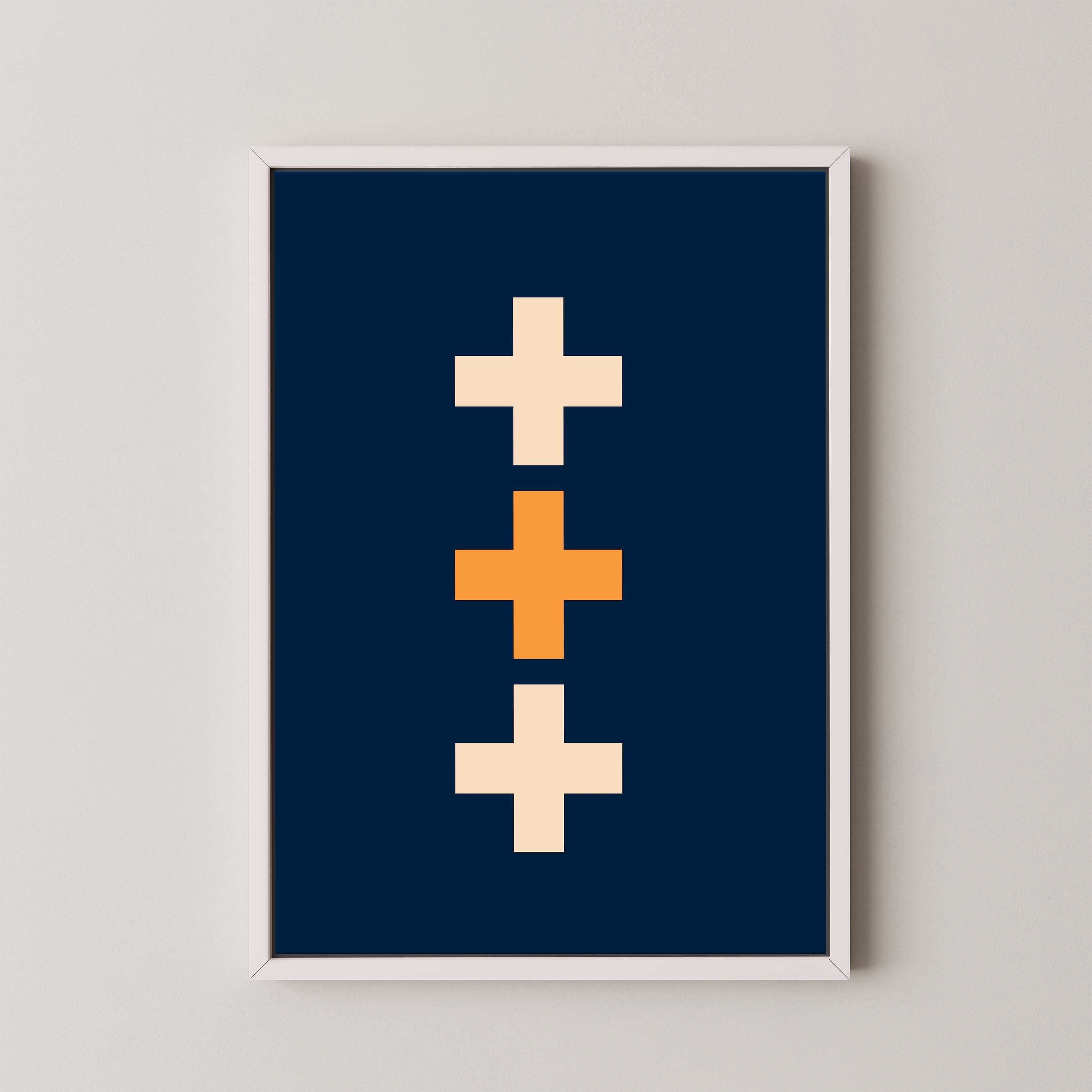 Swiss Cross in Dark