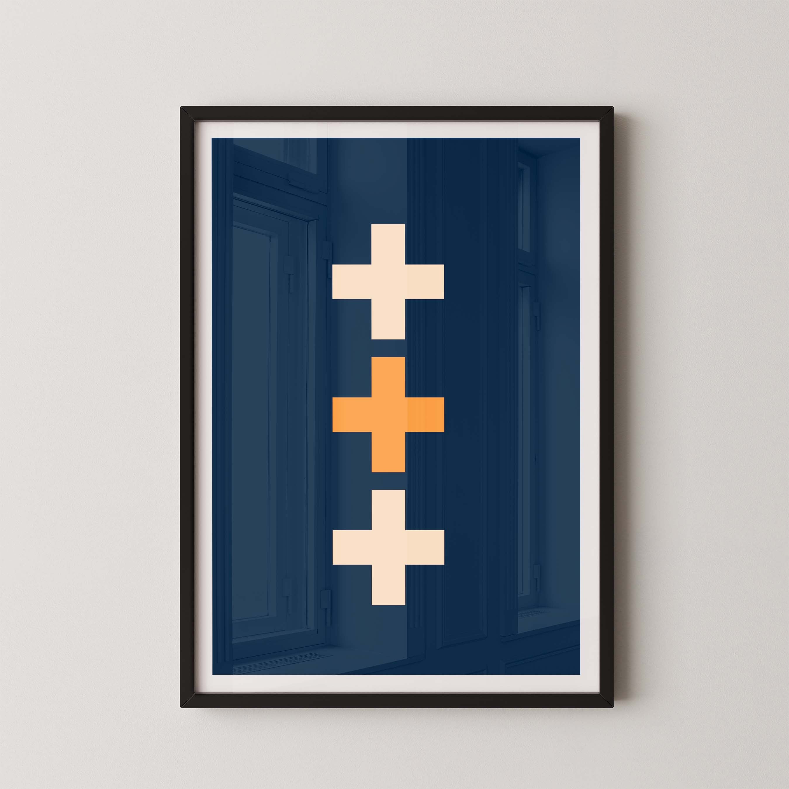Swiss Cross in Dark