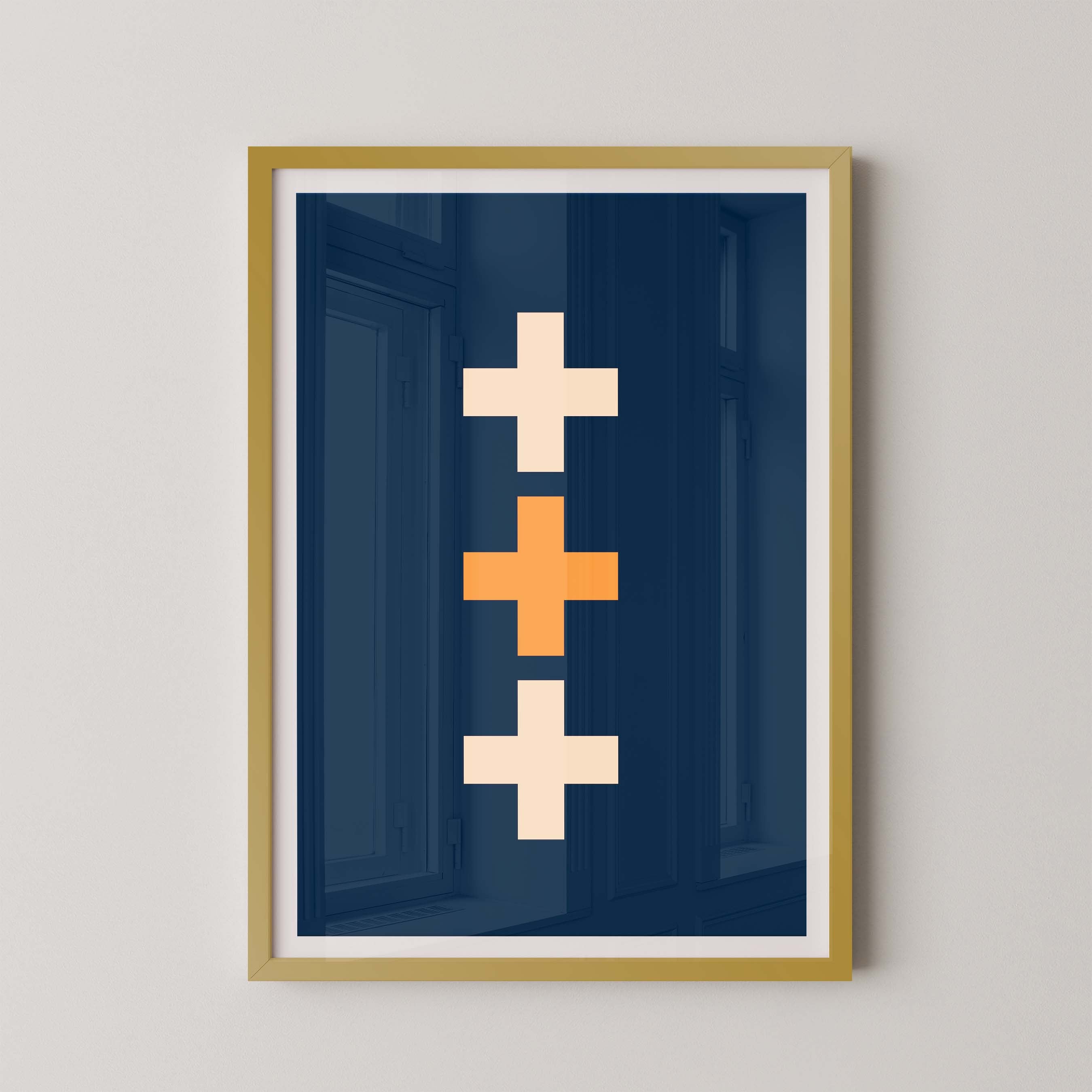 Swiss Cross in Dark