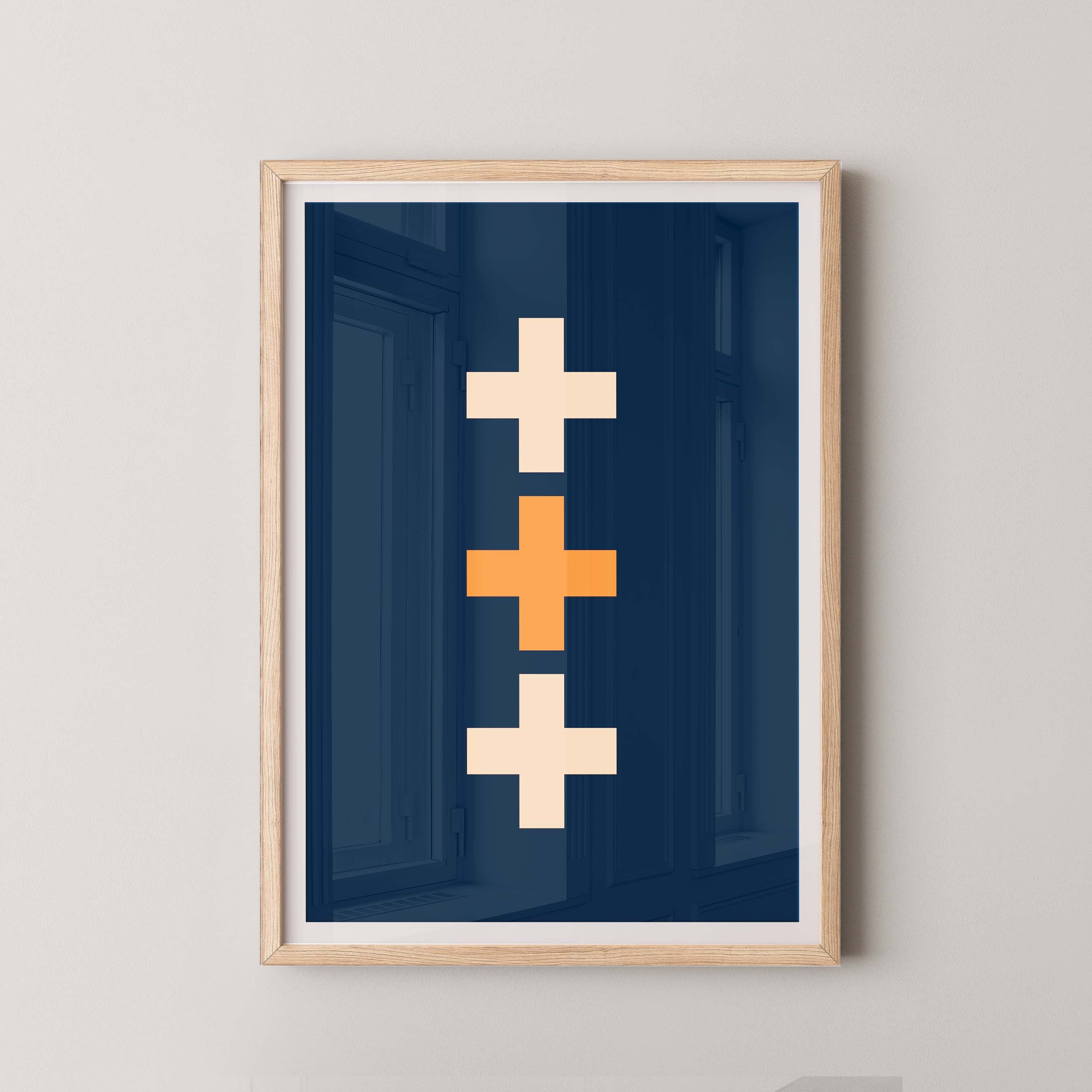 Swiss Cross in Dark