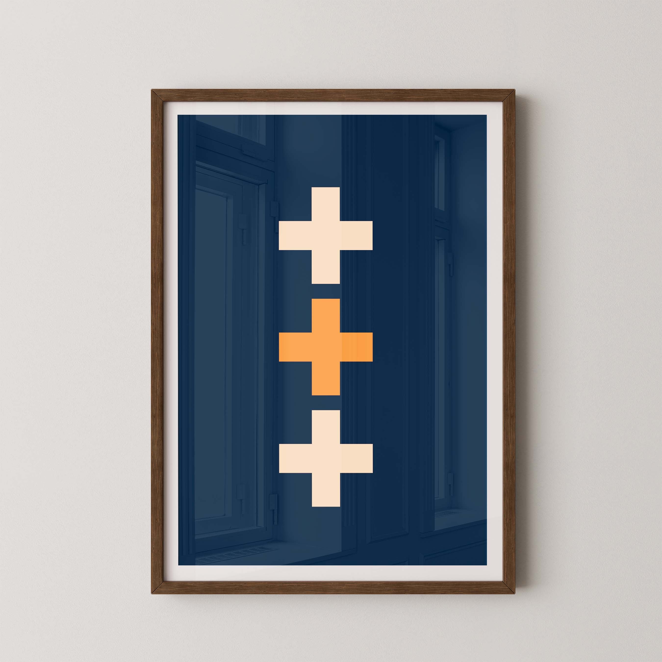 Swiss Cross in Dark