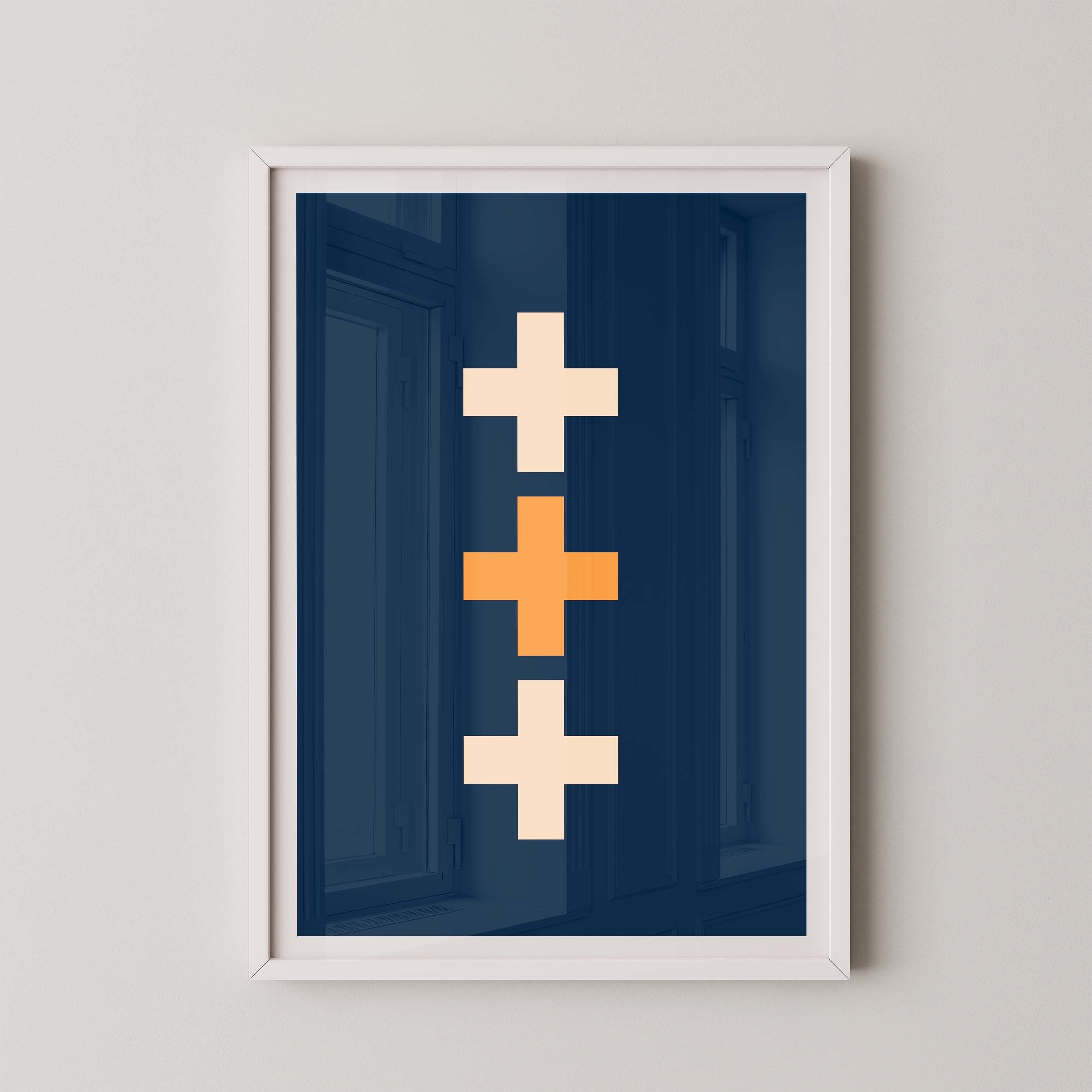 Swiss Cross in Dark