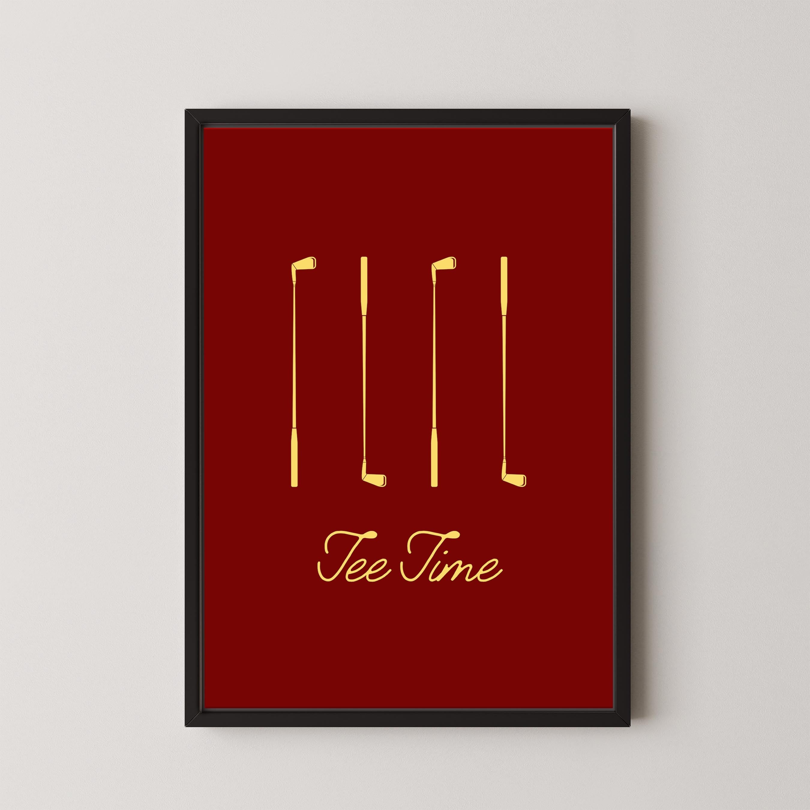 Tee Time Red