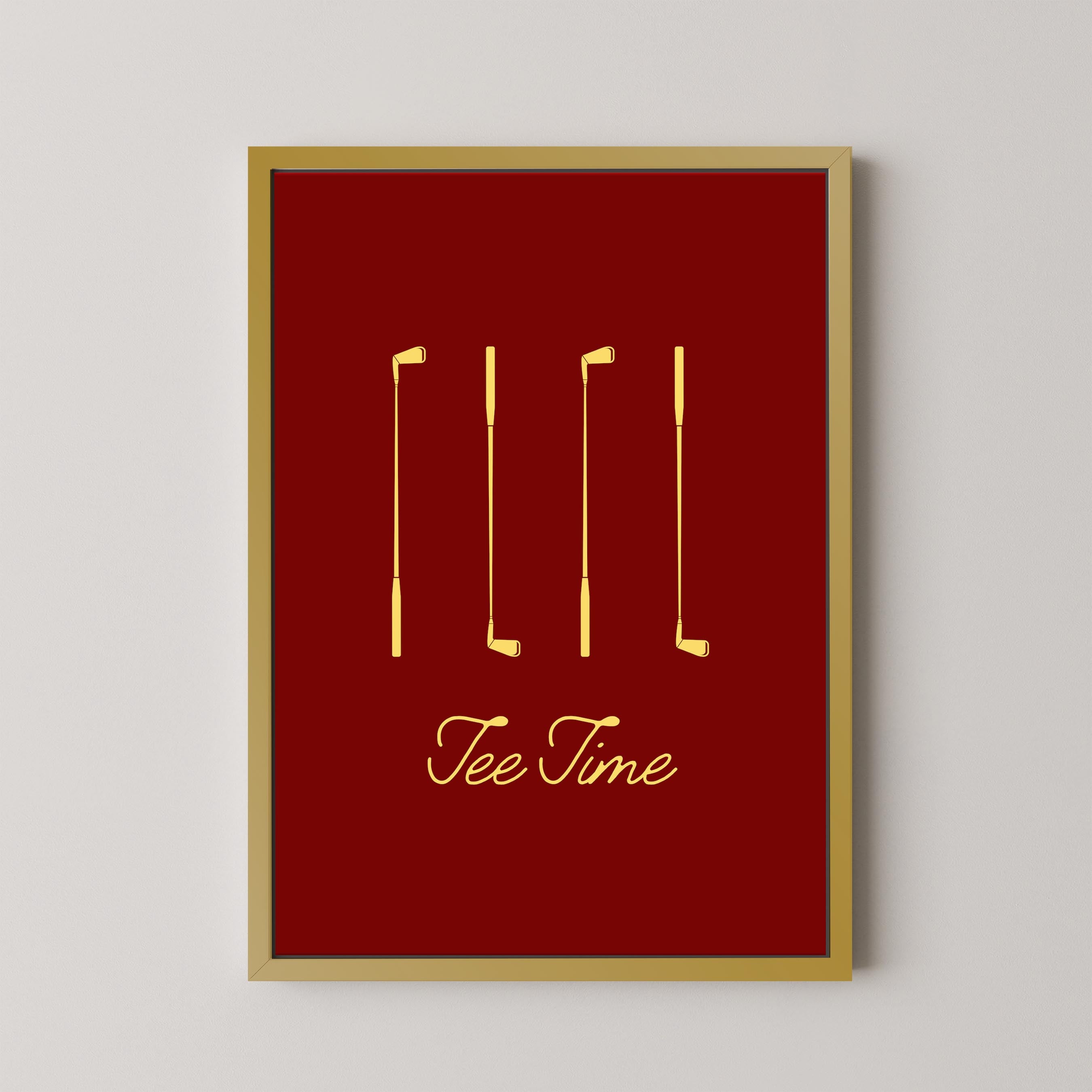 Tee Time Red