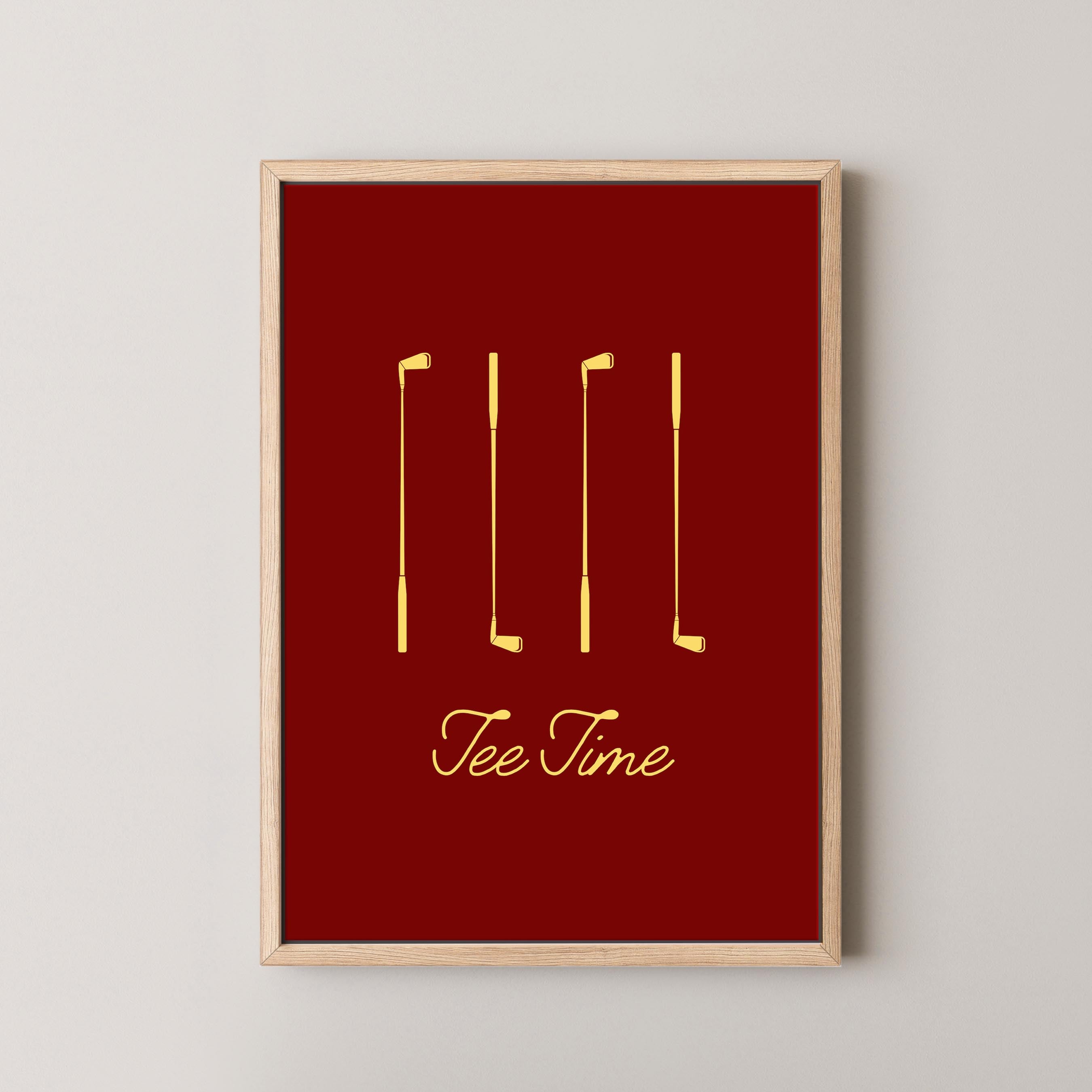 Tee Time Red