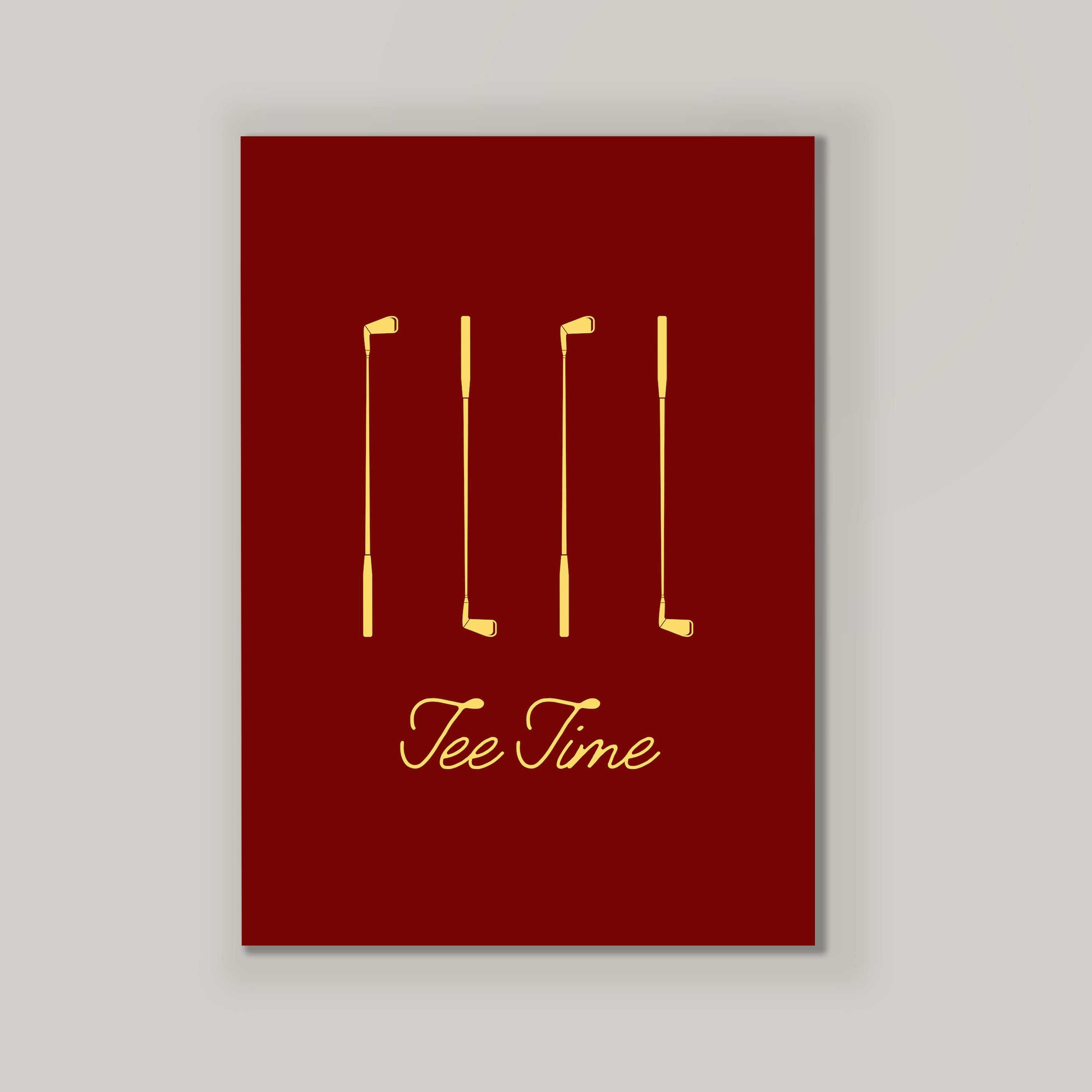 Tee Time Red