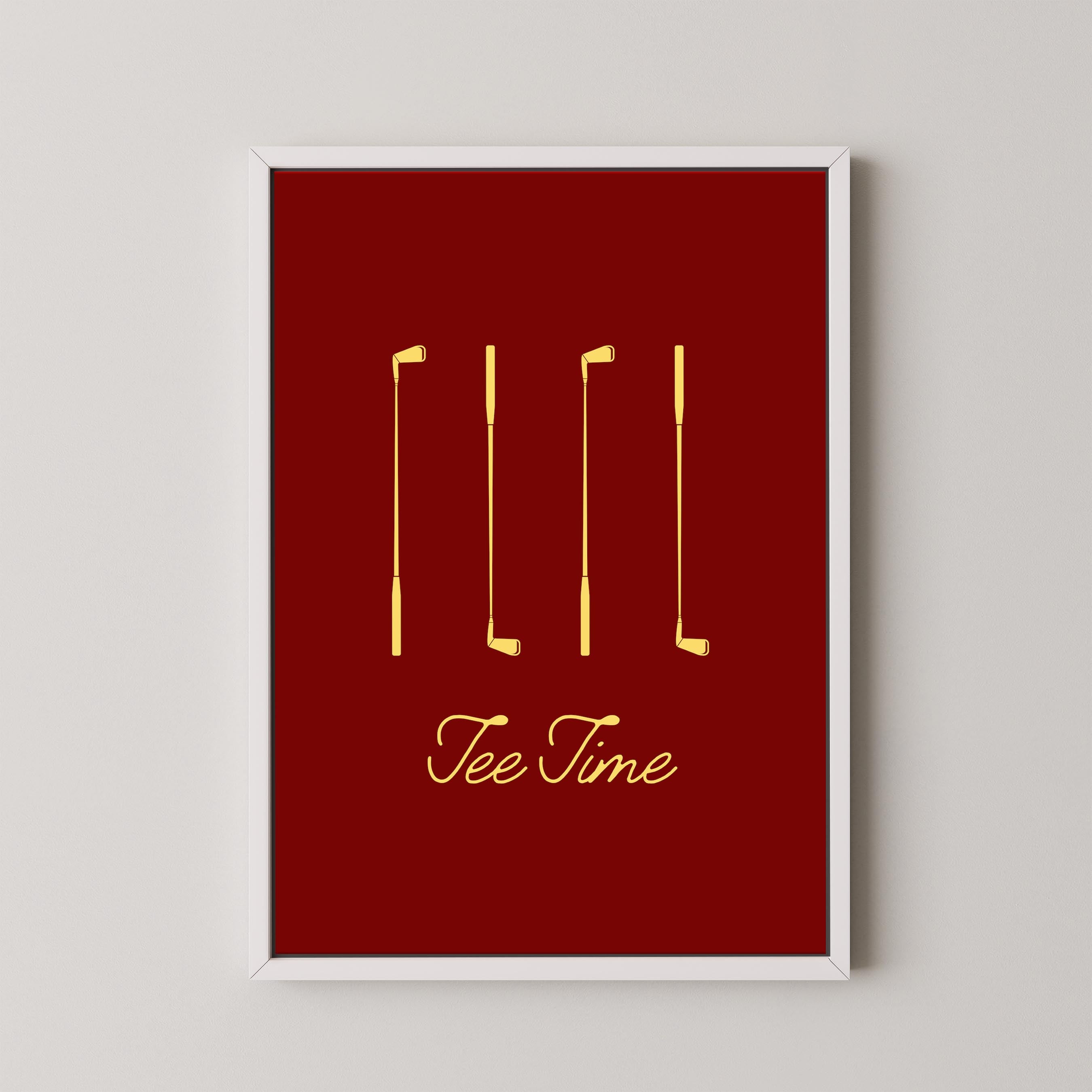 Tee Time Red