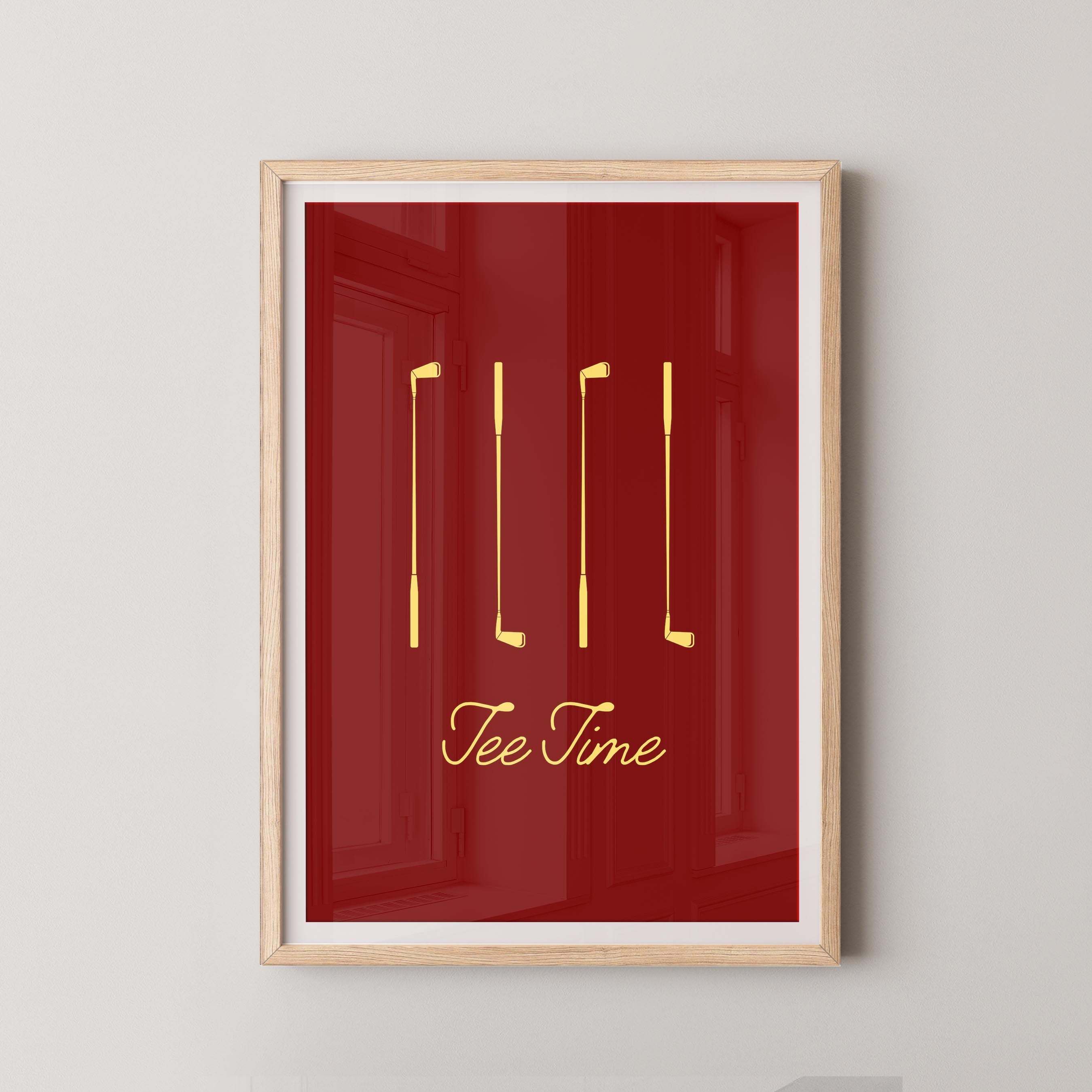 Tee Time Red