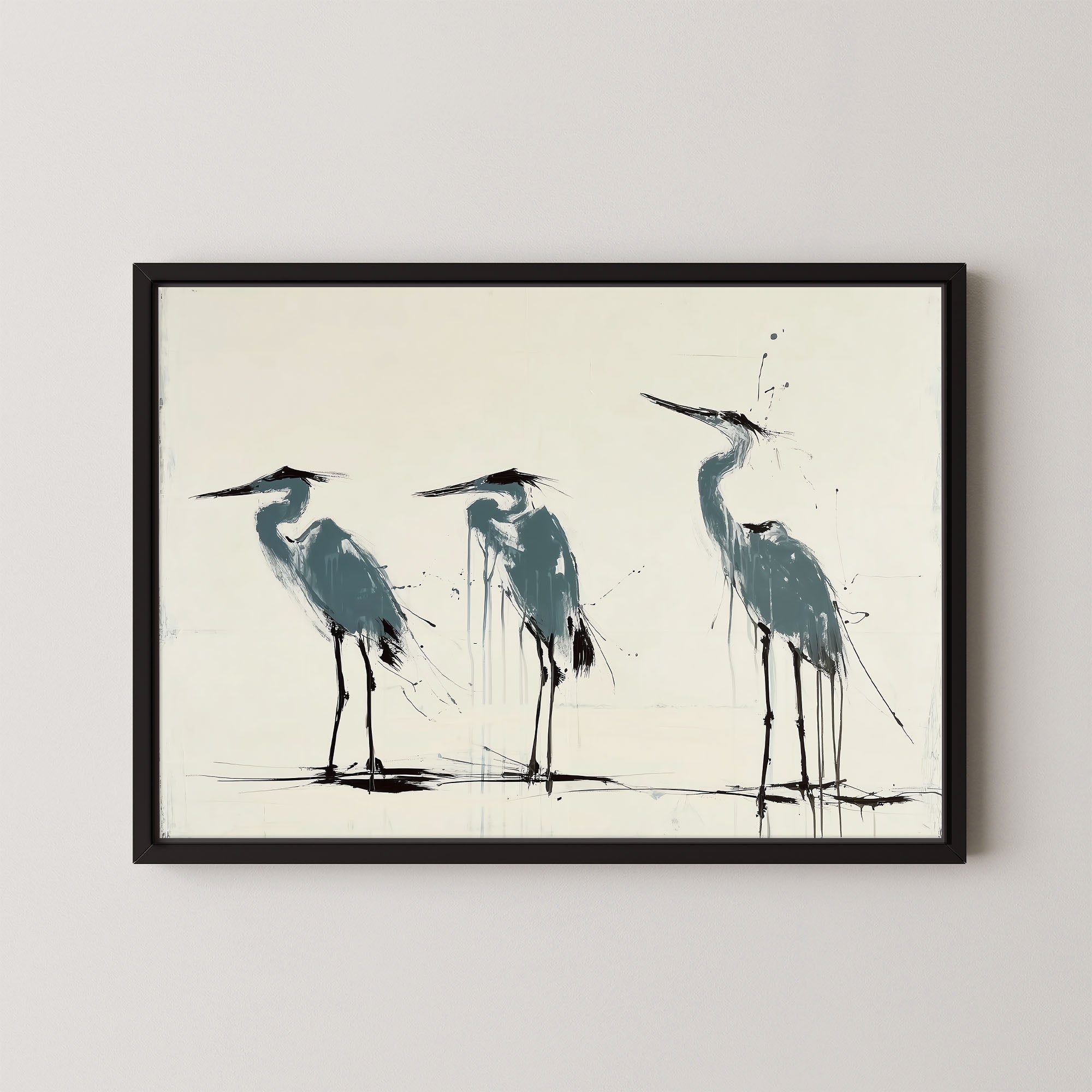 Three Herons II