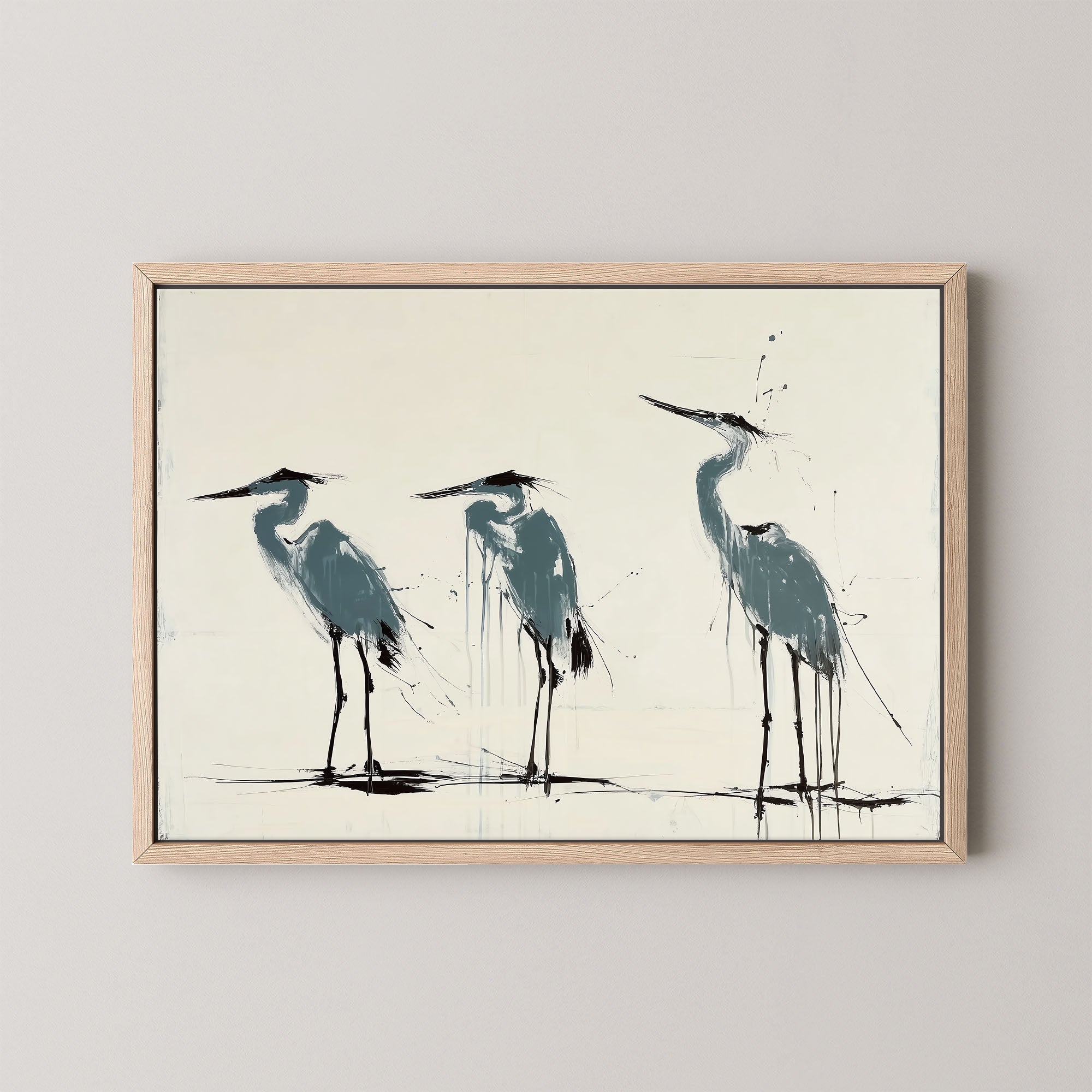 Three Herons II