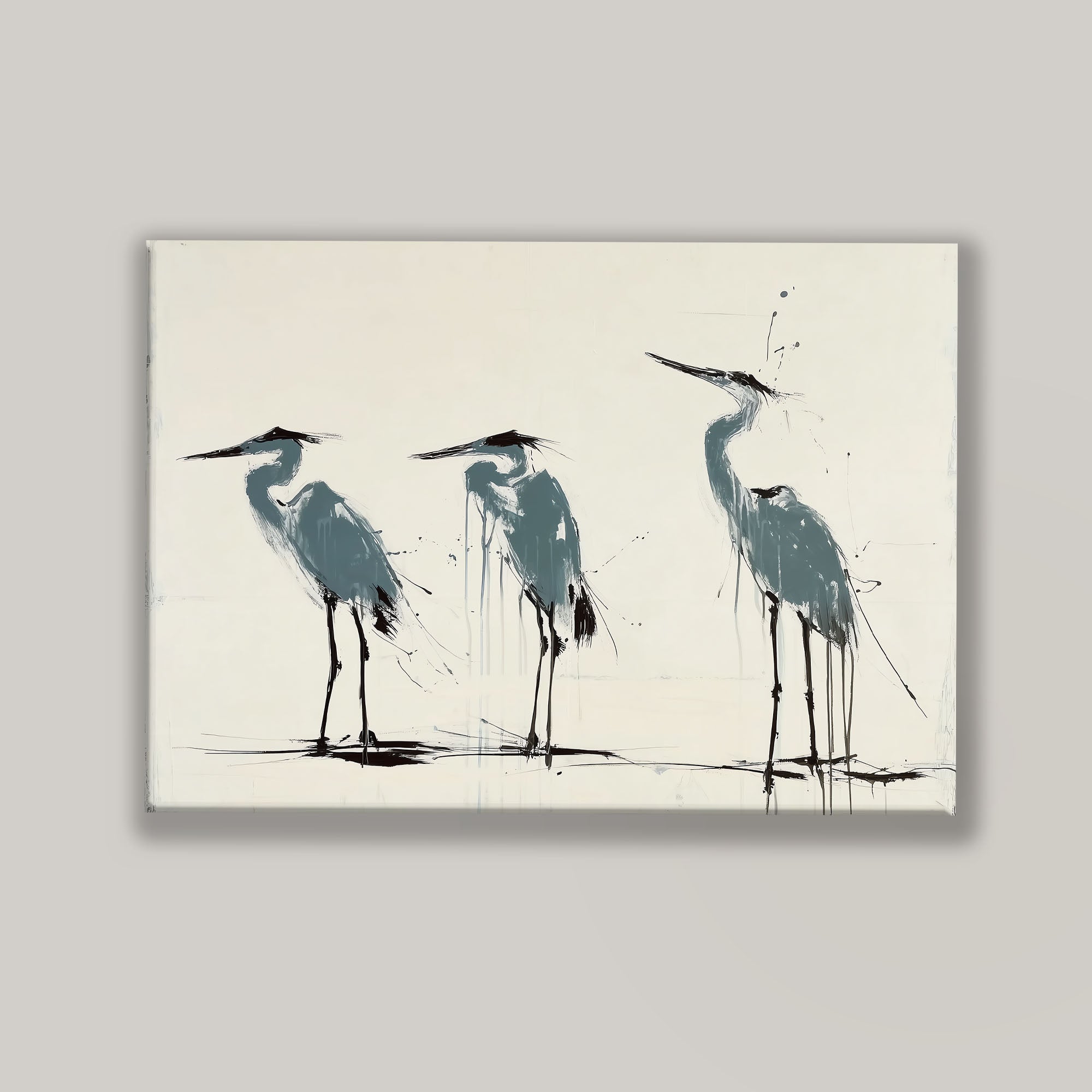 Three Herons II