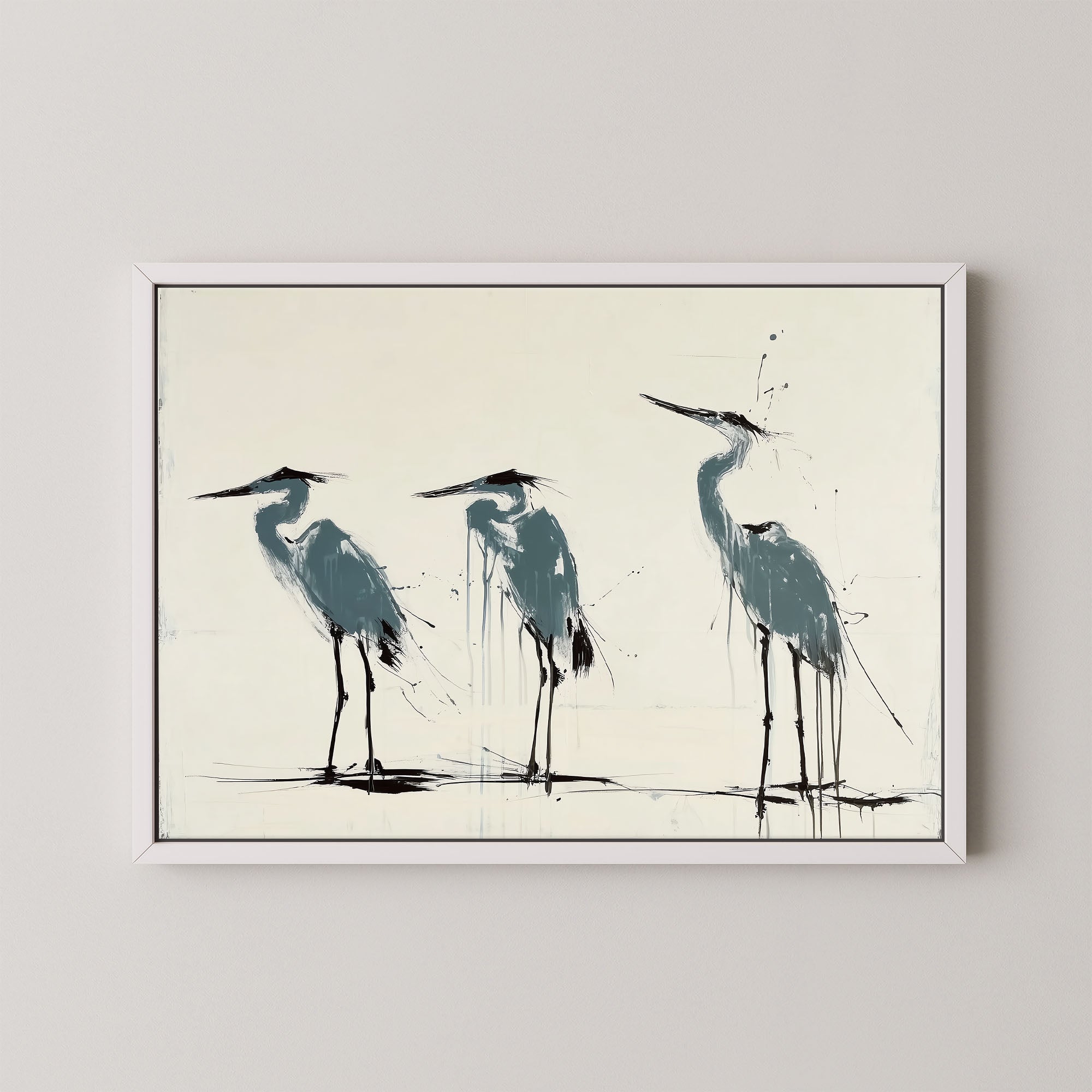 Three Herons II