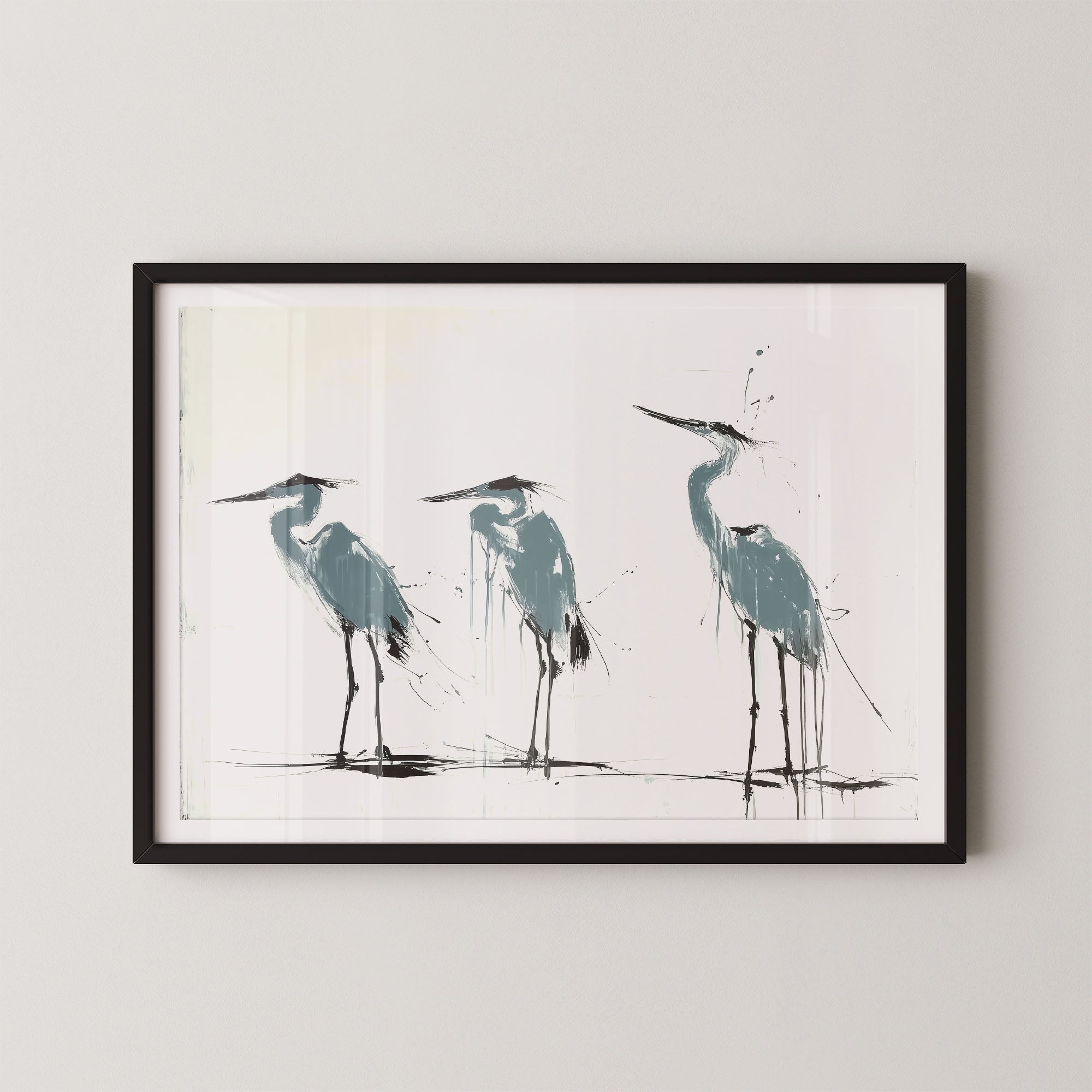 Three Herons II