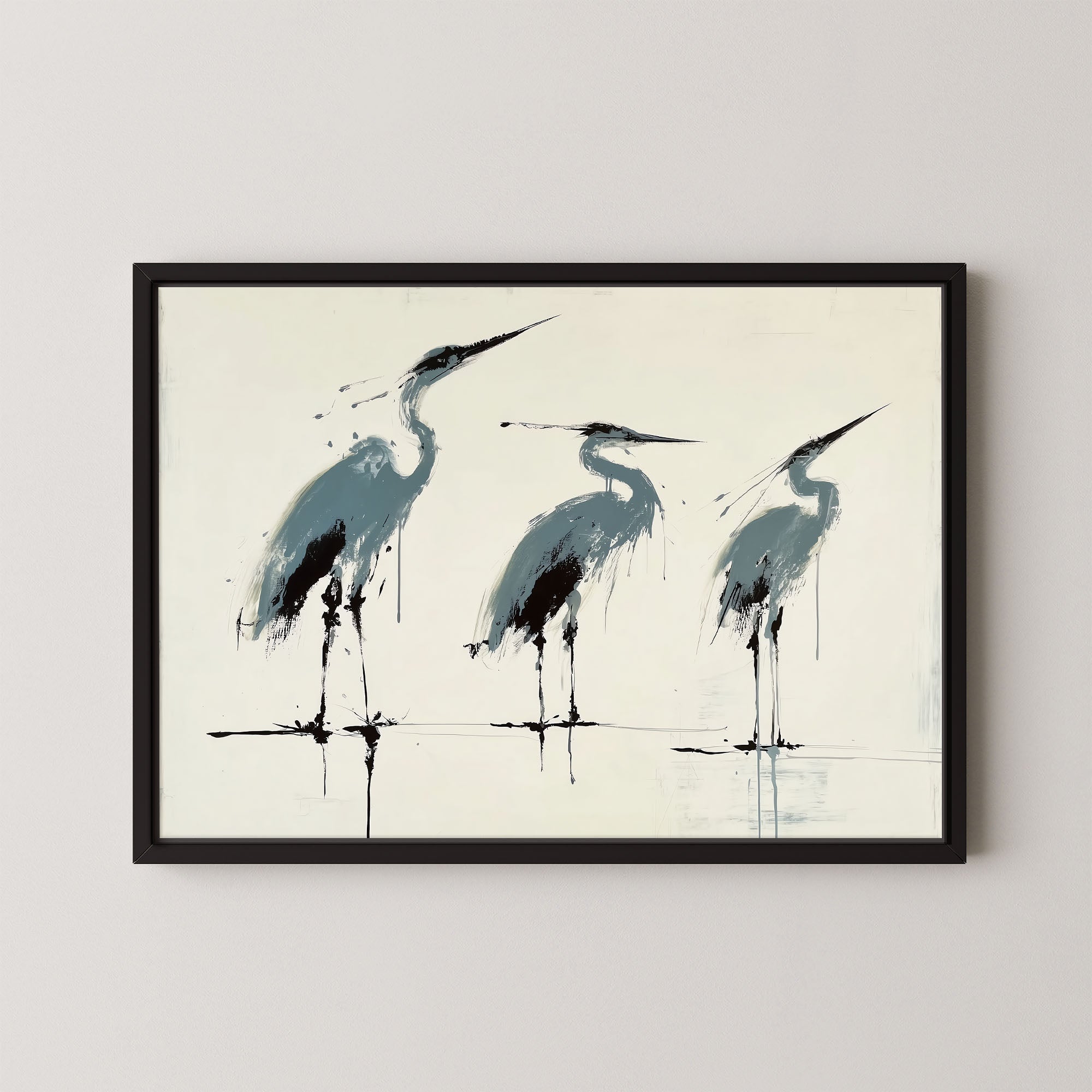 Three Herons I
