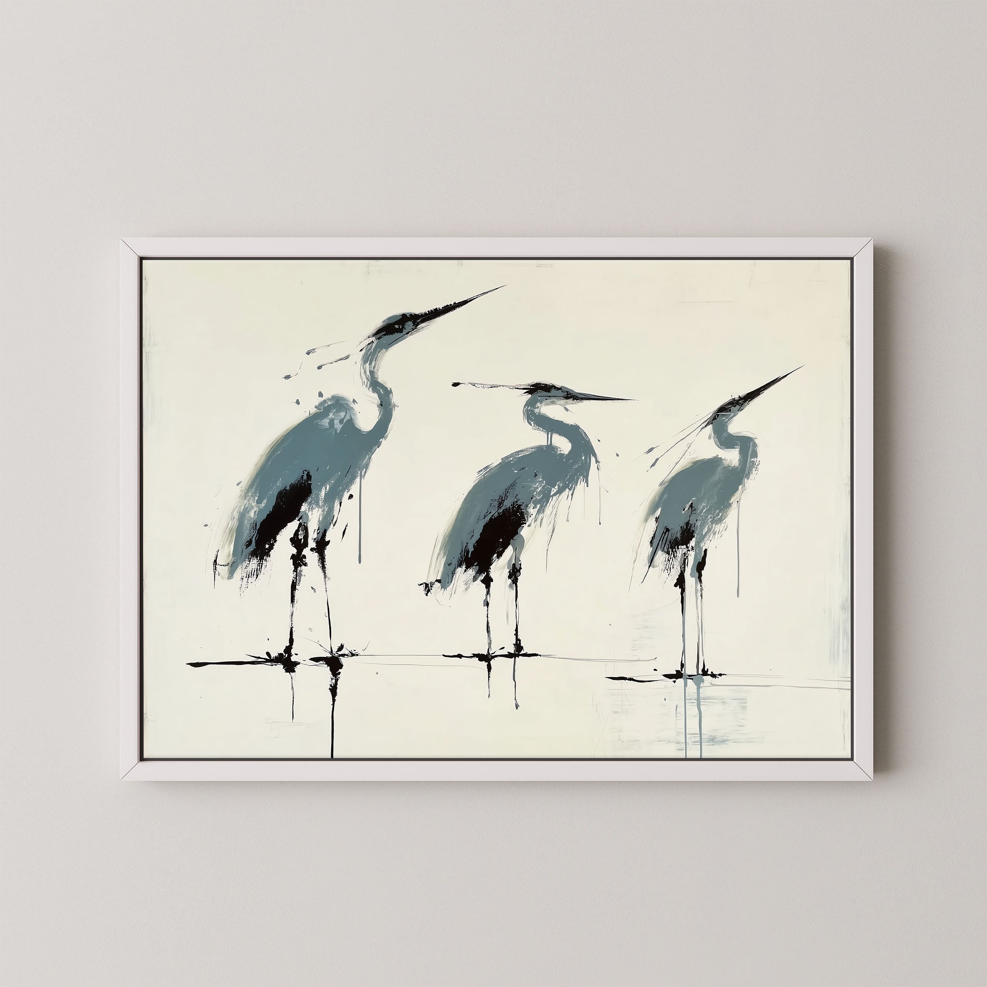 Three Herons I
