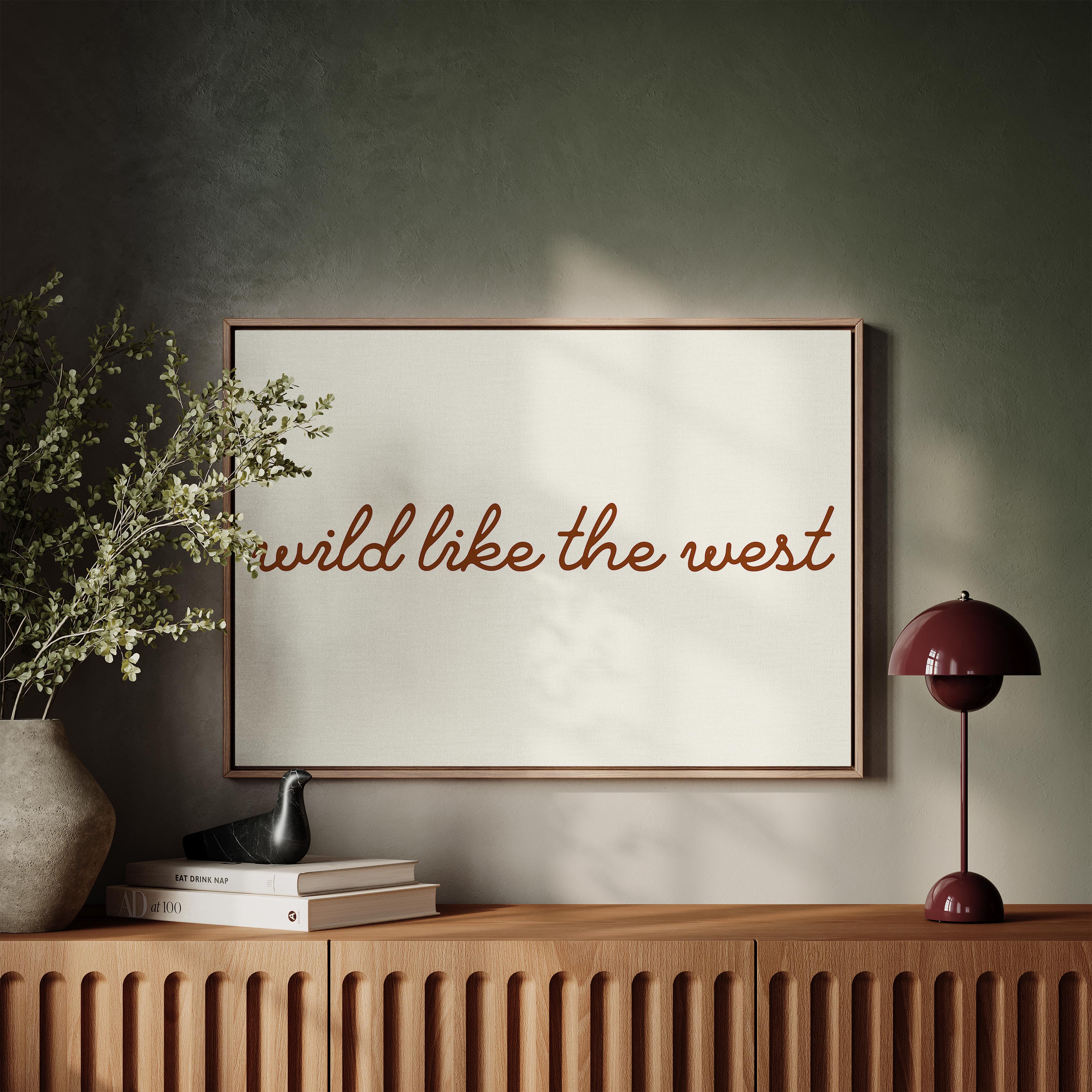 Wild Like the West in Beige