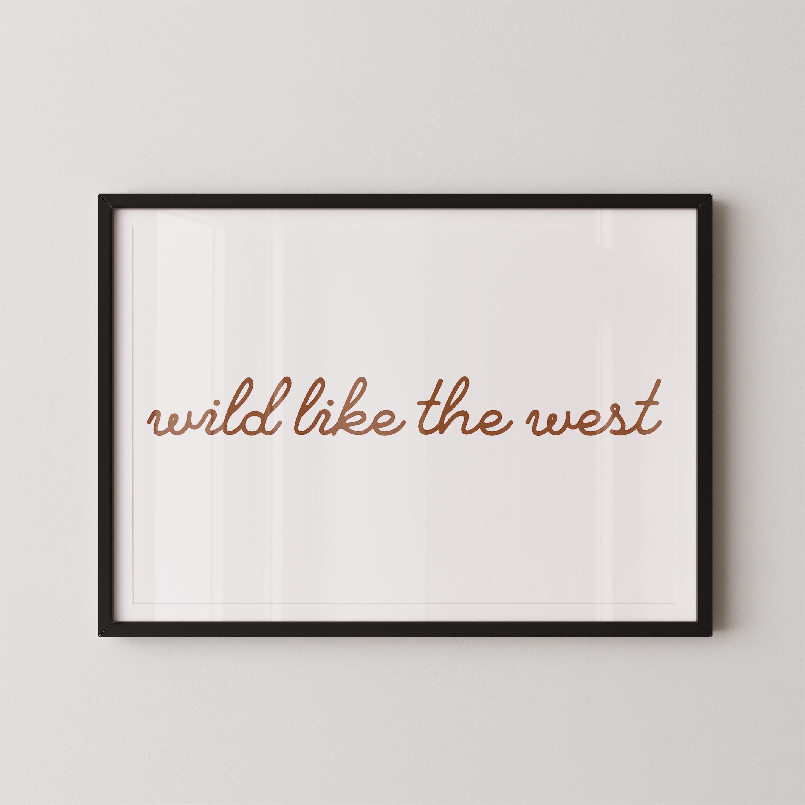 Wild Like the West in Beige