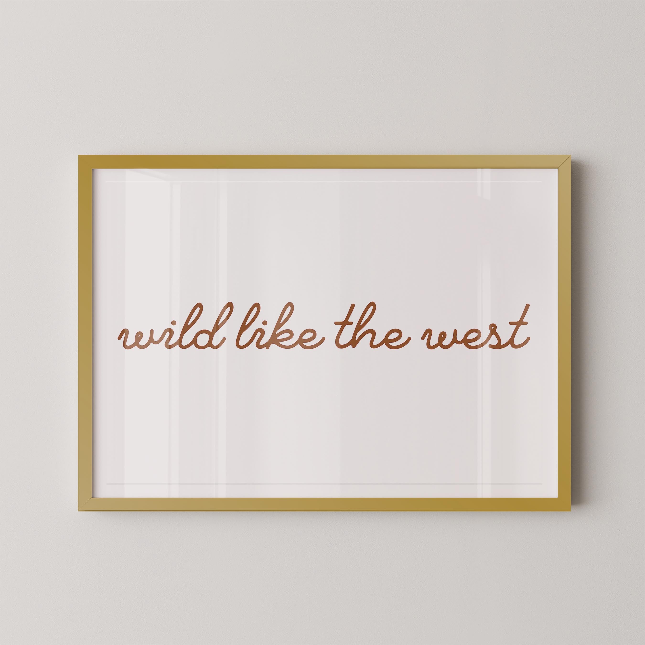 Wild Like the West in Beige