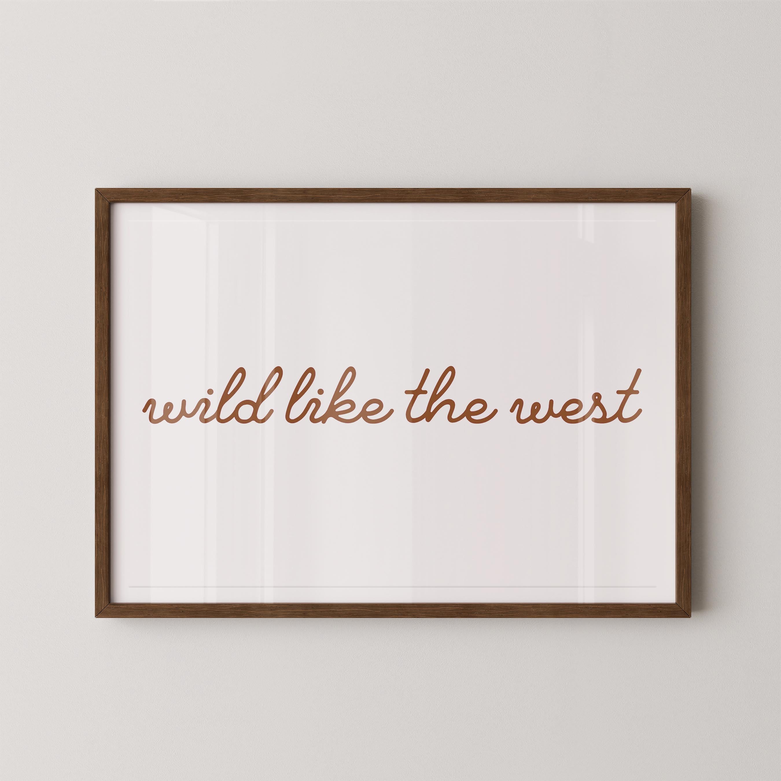 Wild Like the West in Beige