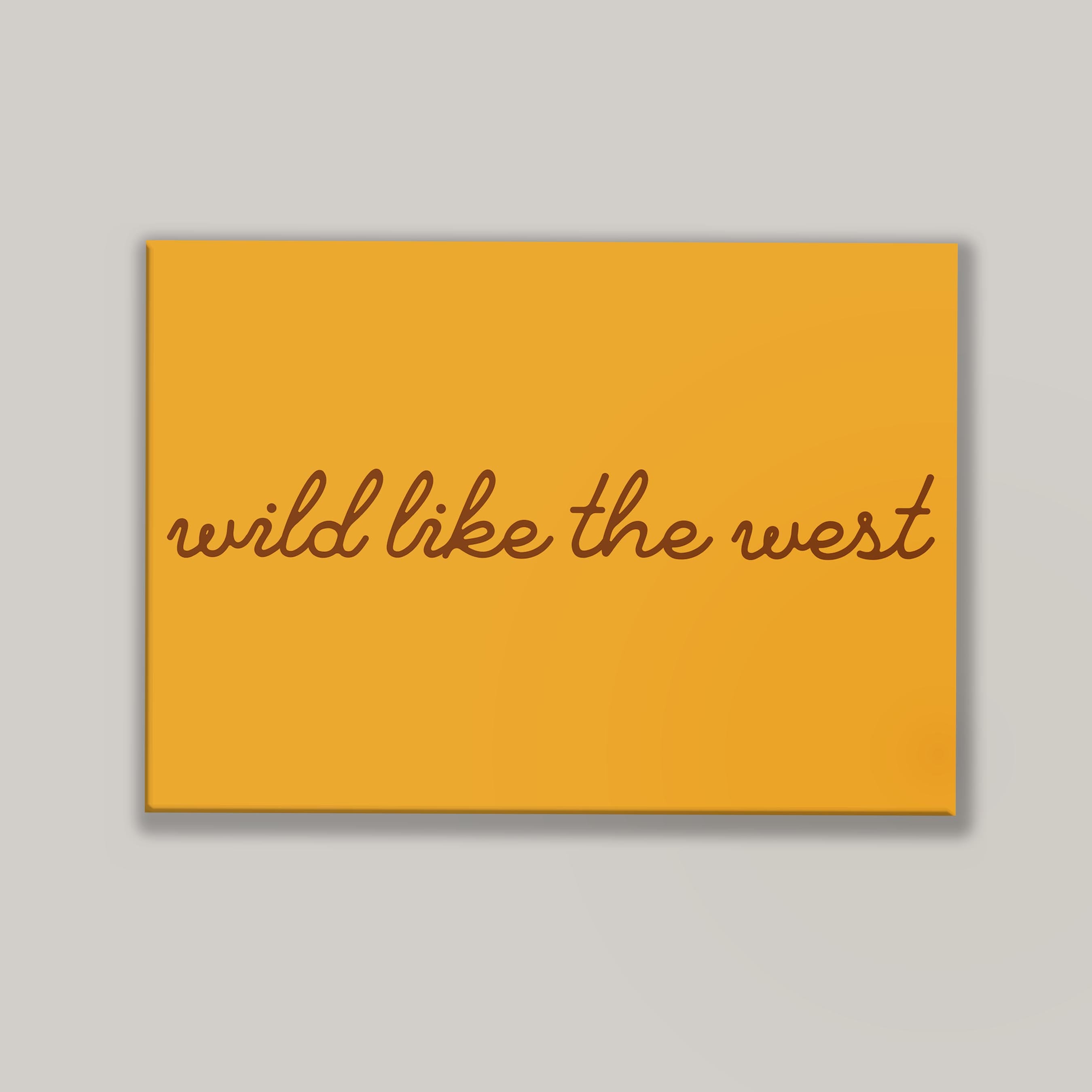 Wild Like the West in Gold
