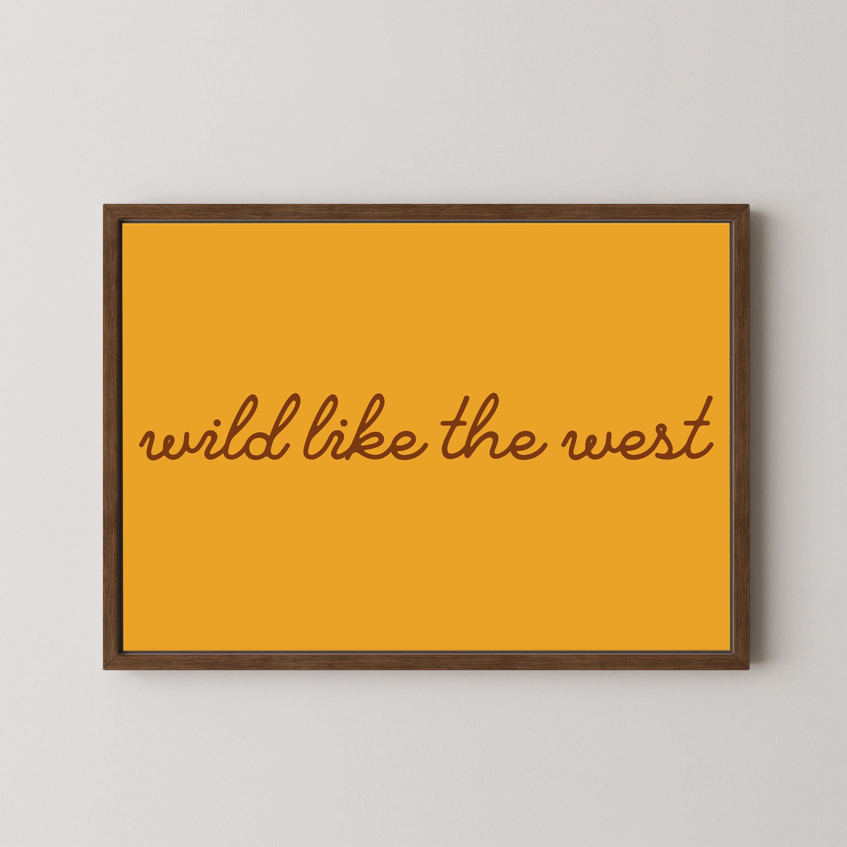 Wild Like the West in Gold