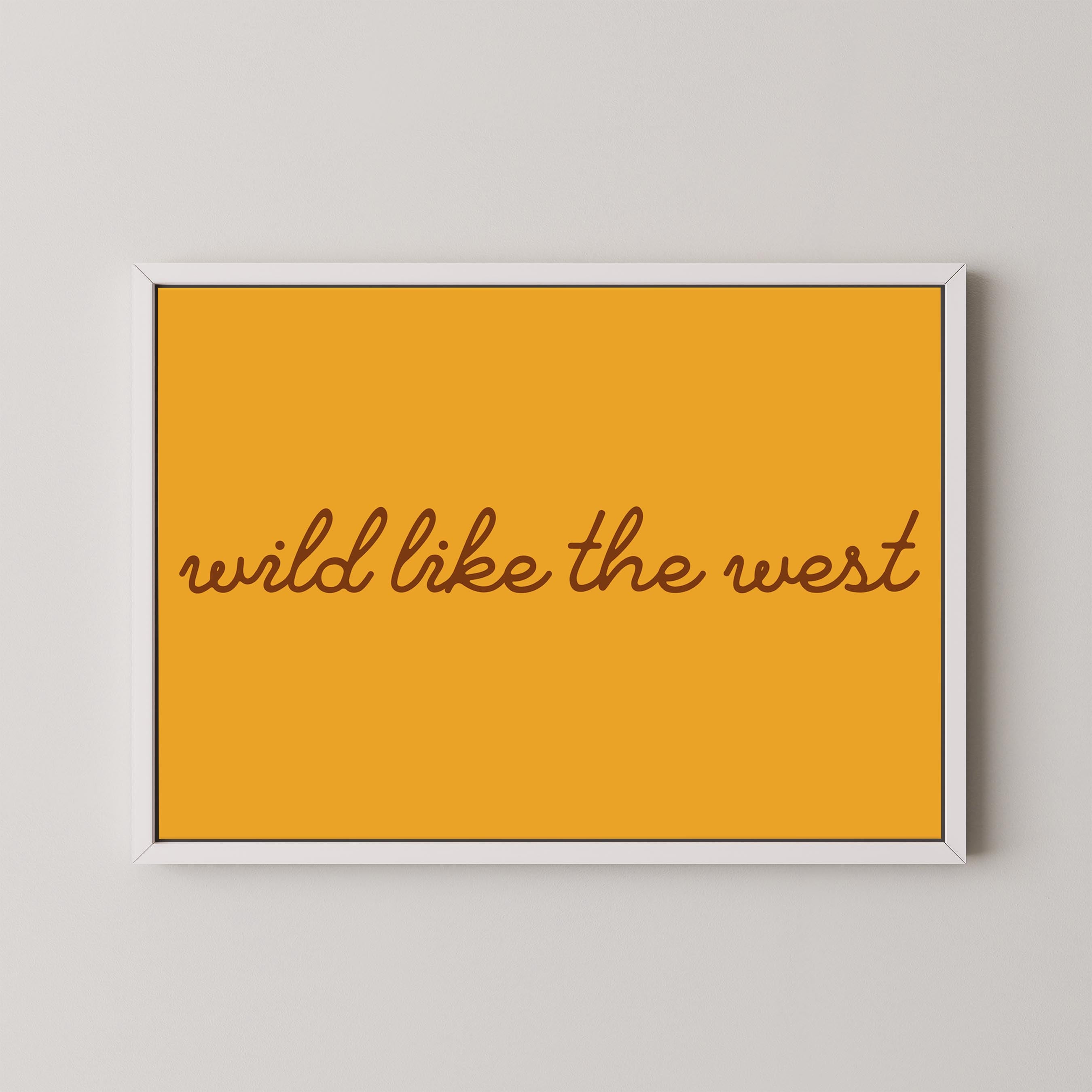 Wild Like the West in Gold