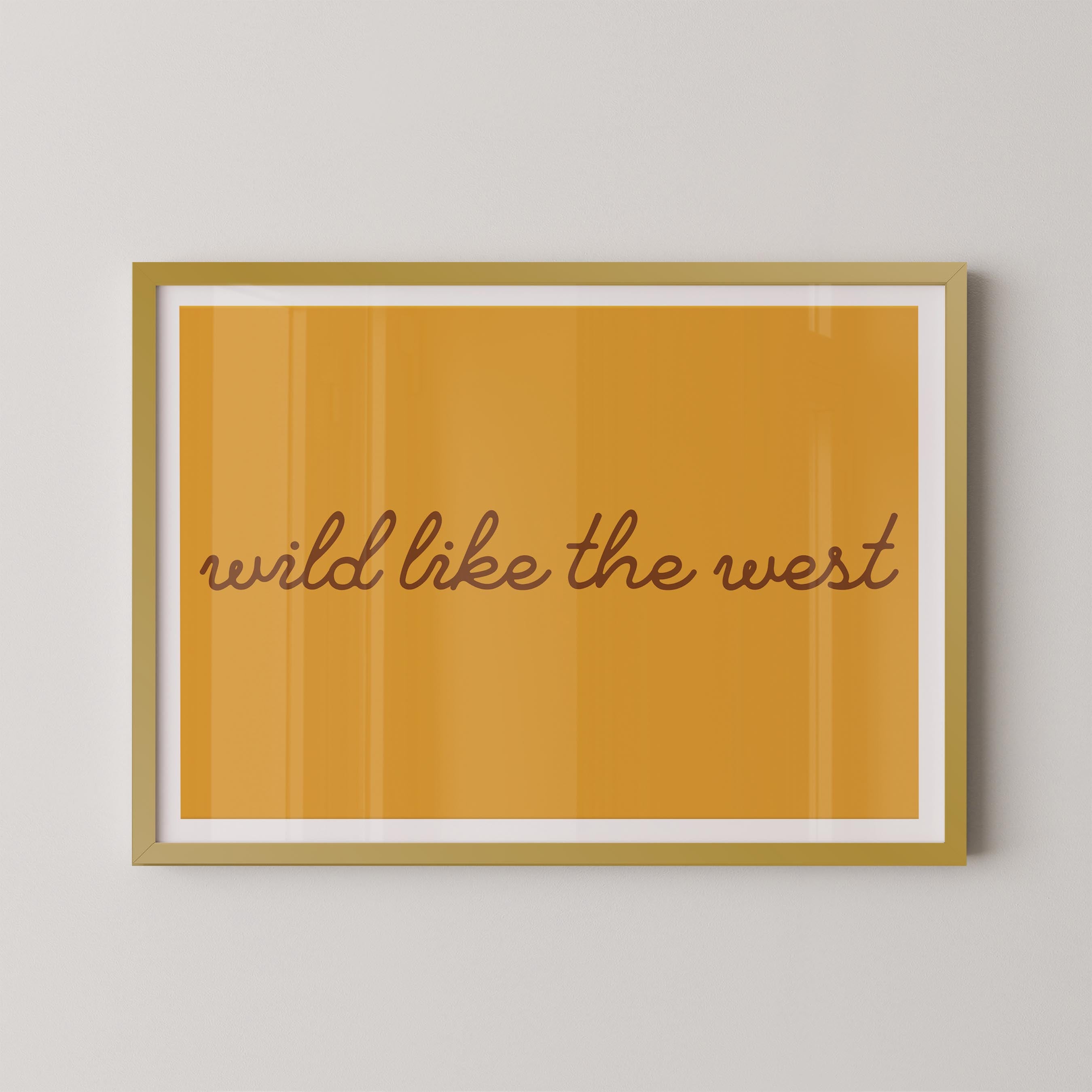 Wild Like the West in Gold