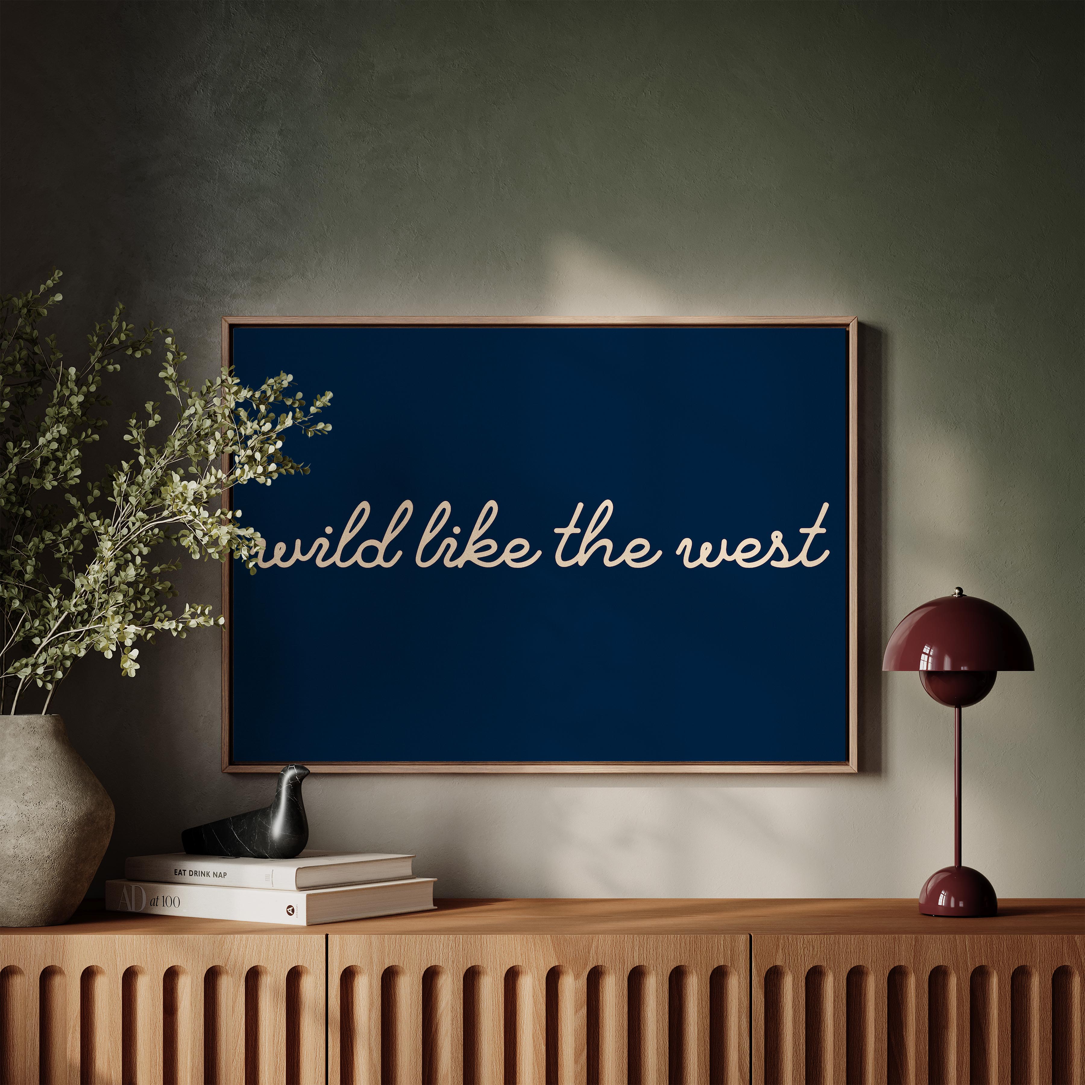 Wild Like the West in Navy