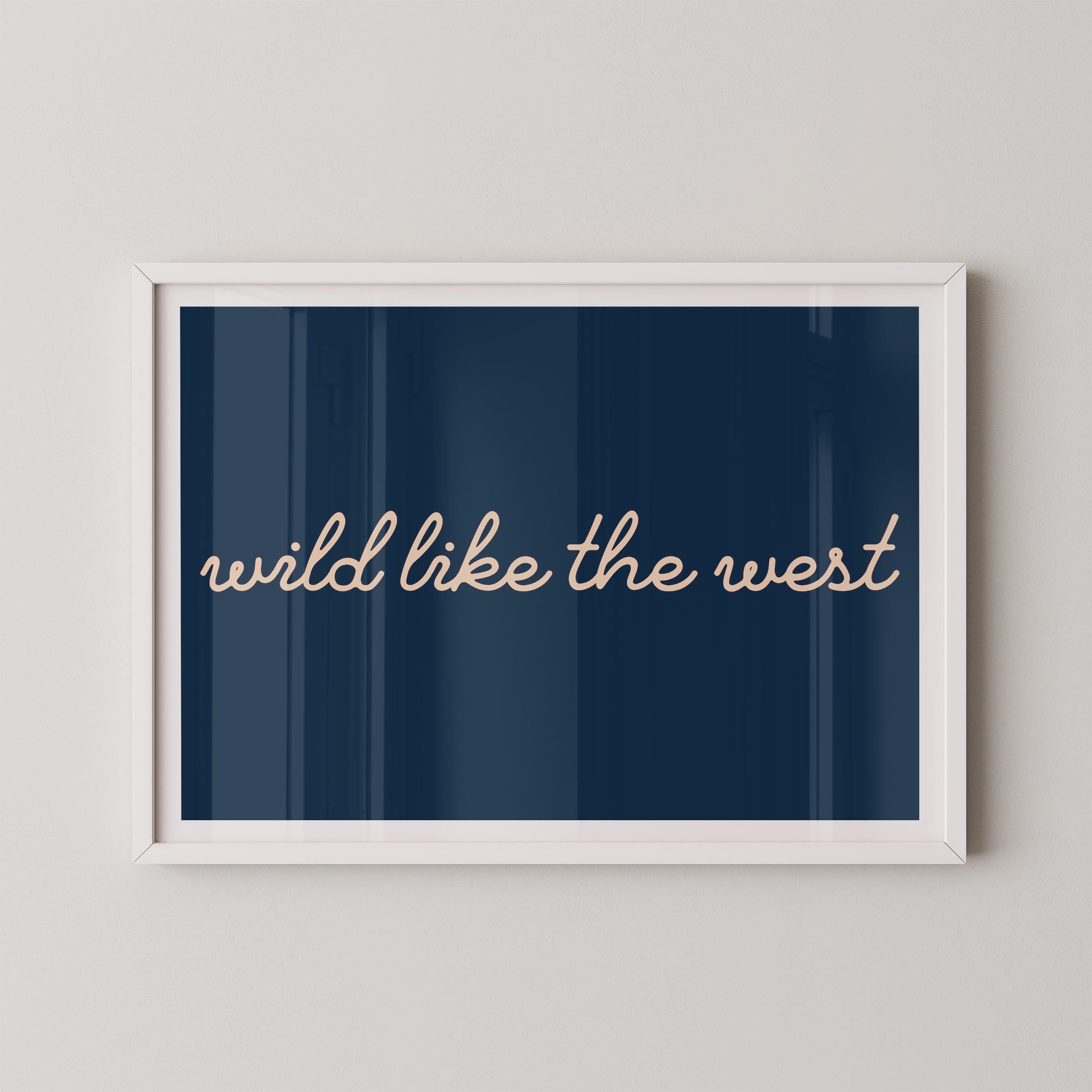 Wild Like the West in Navy