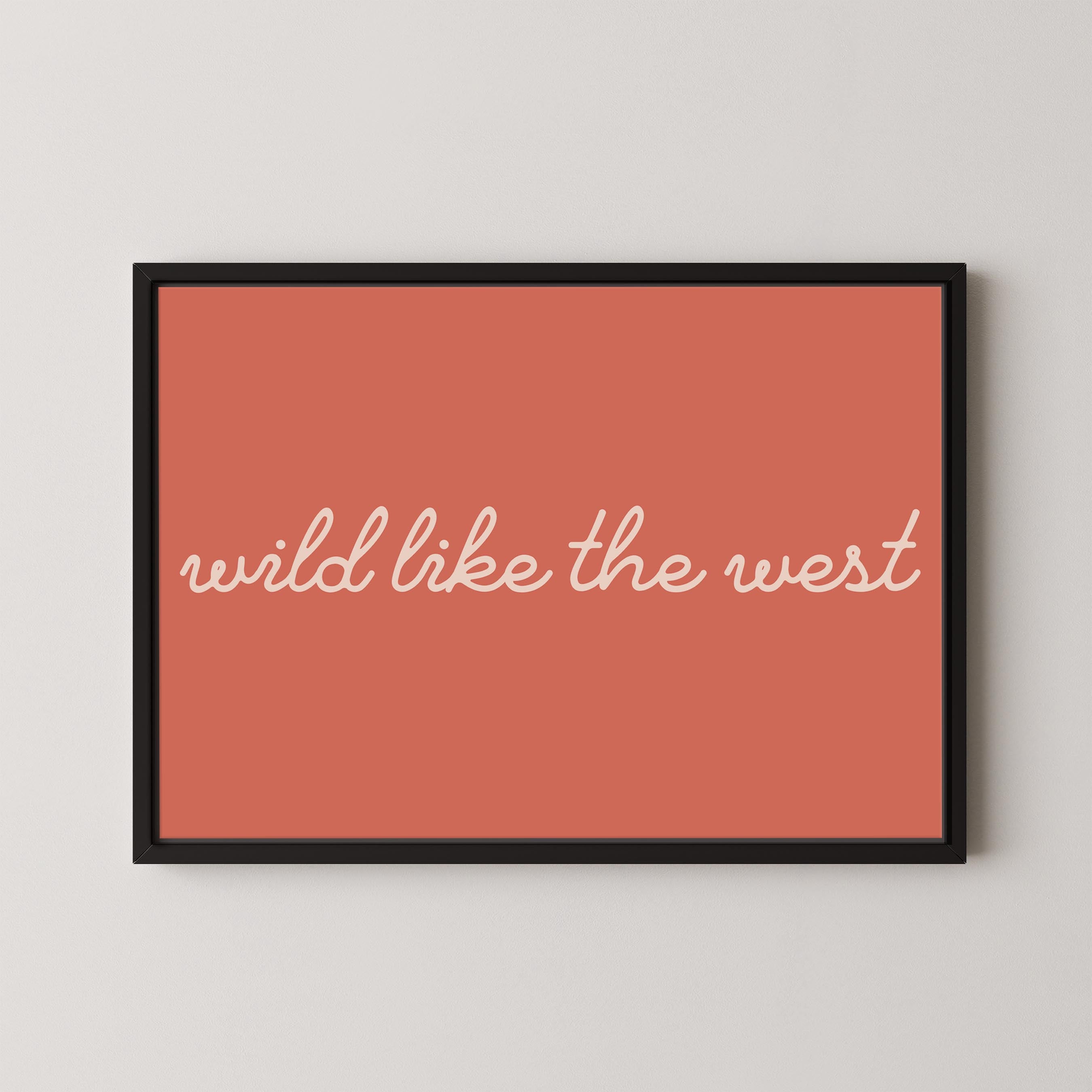Wild Like the West in Pink