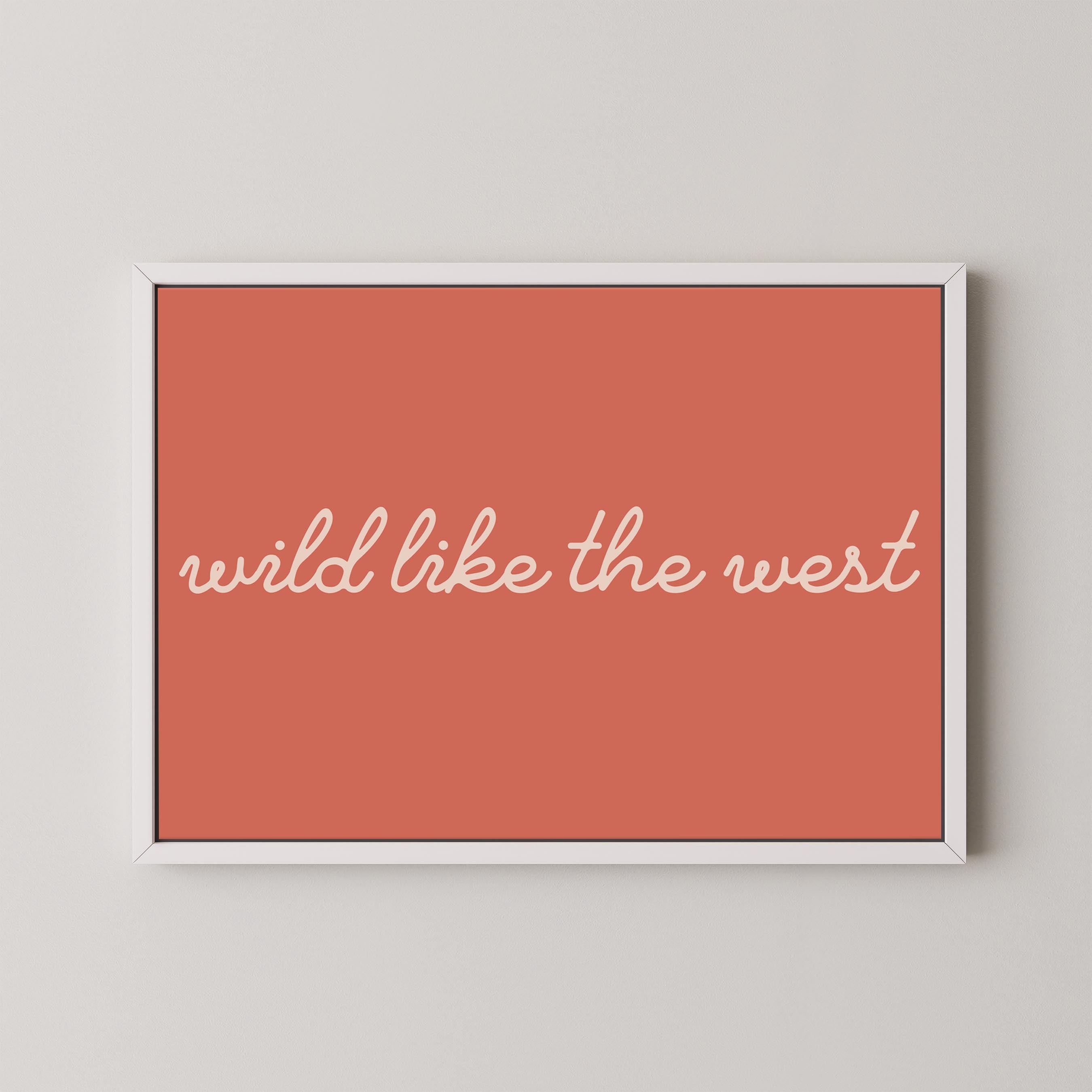 Wild Like the West in Pink