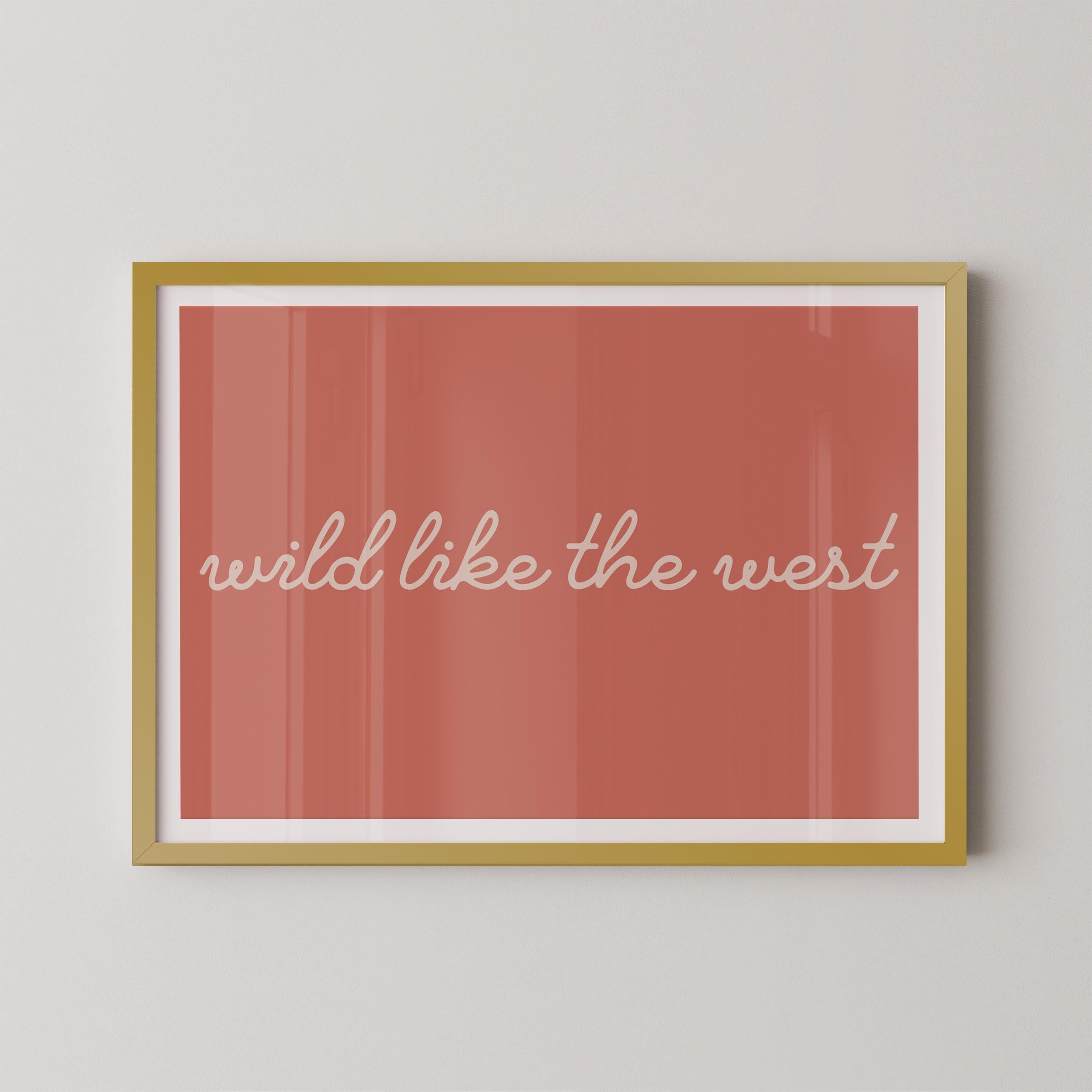 Wild Like the West in Pink