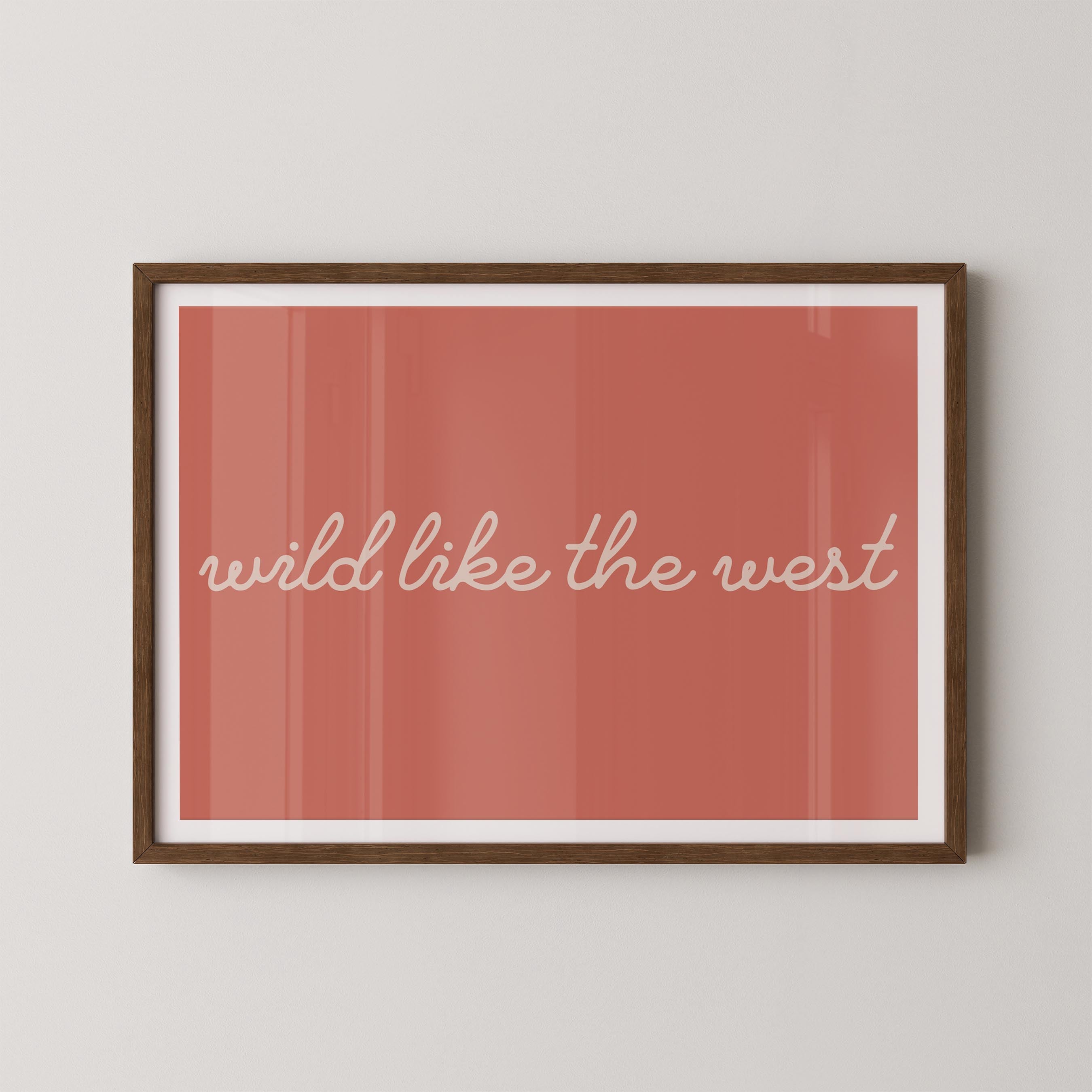 Wild Like the West in Pink