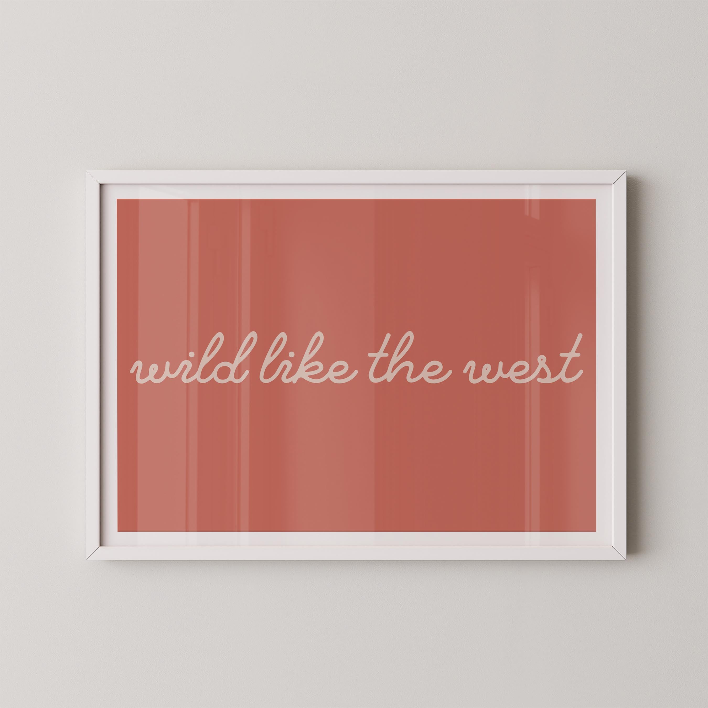 Wild Like the West in Pink