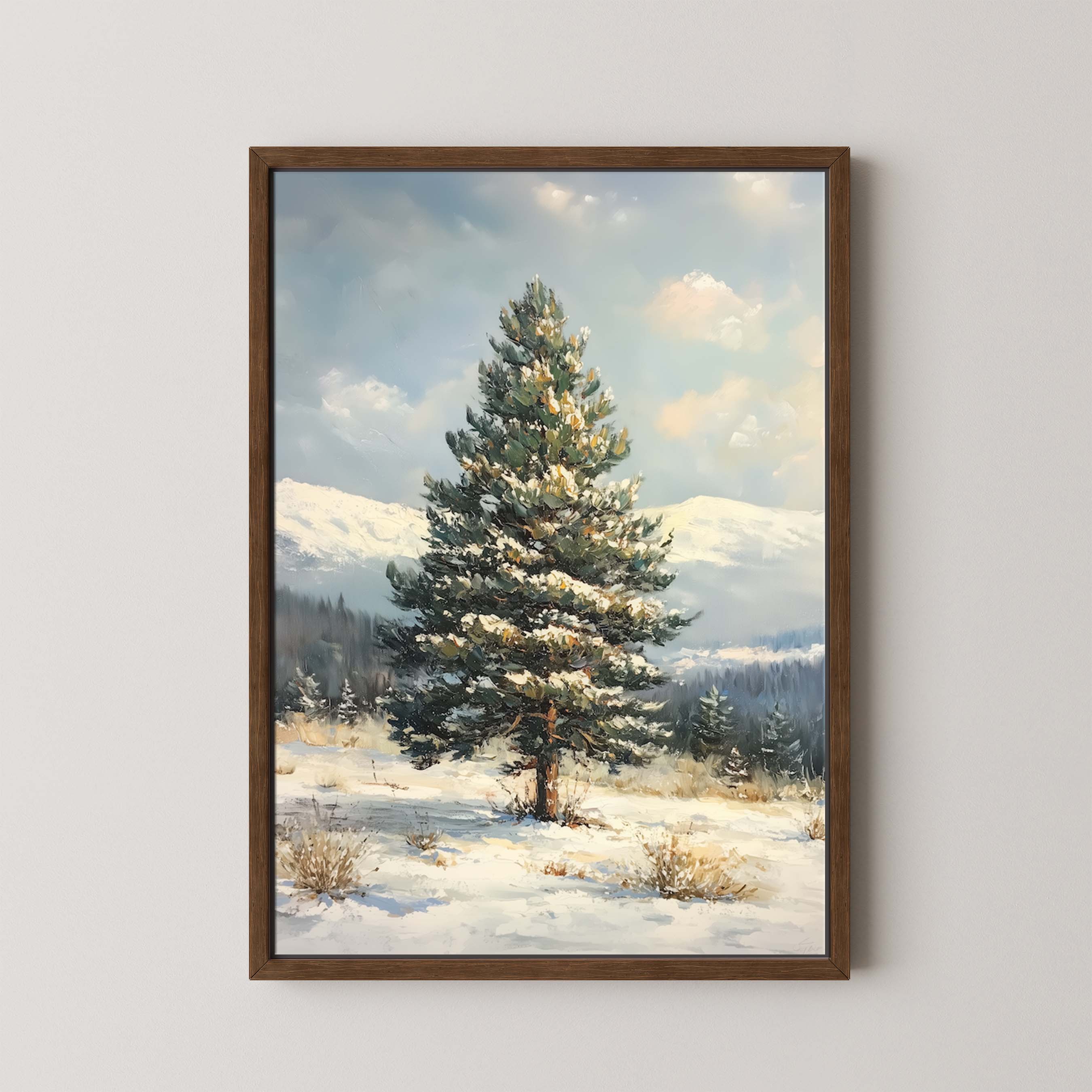 Winter Pine
