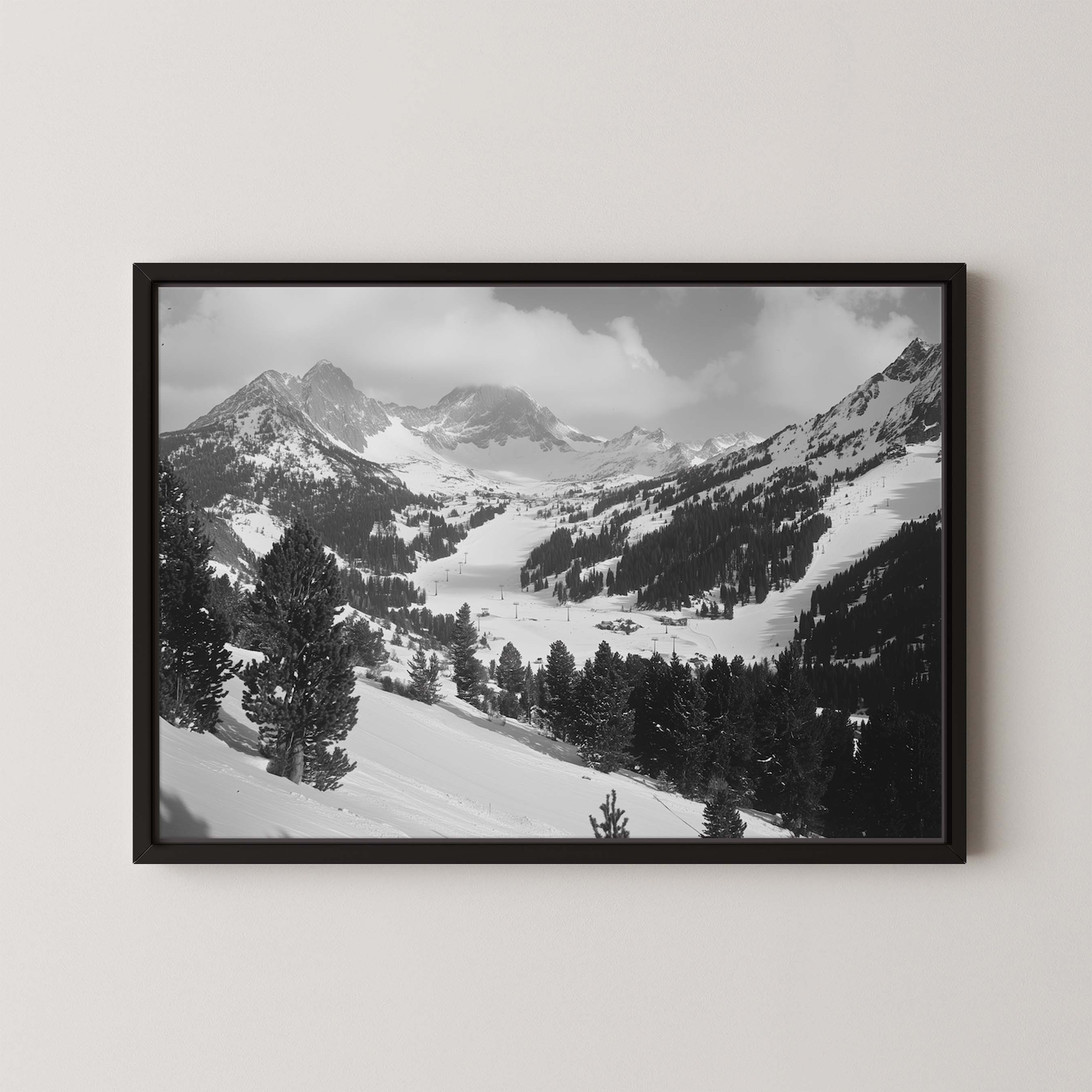 Winter in the Rockies