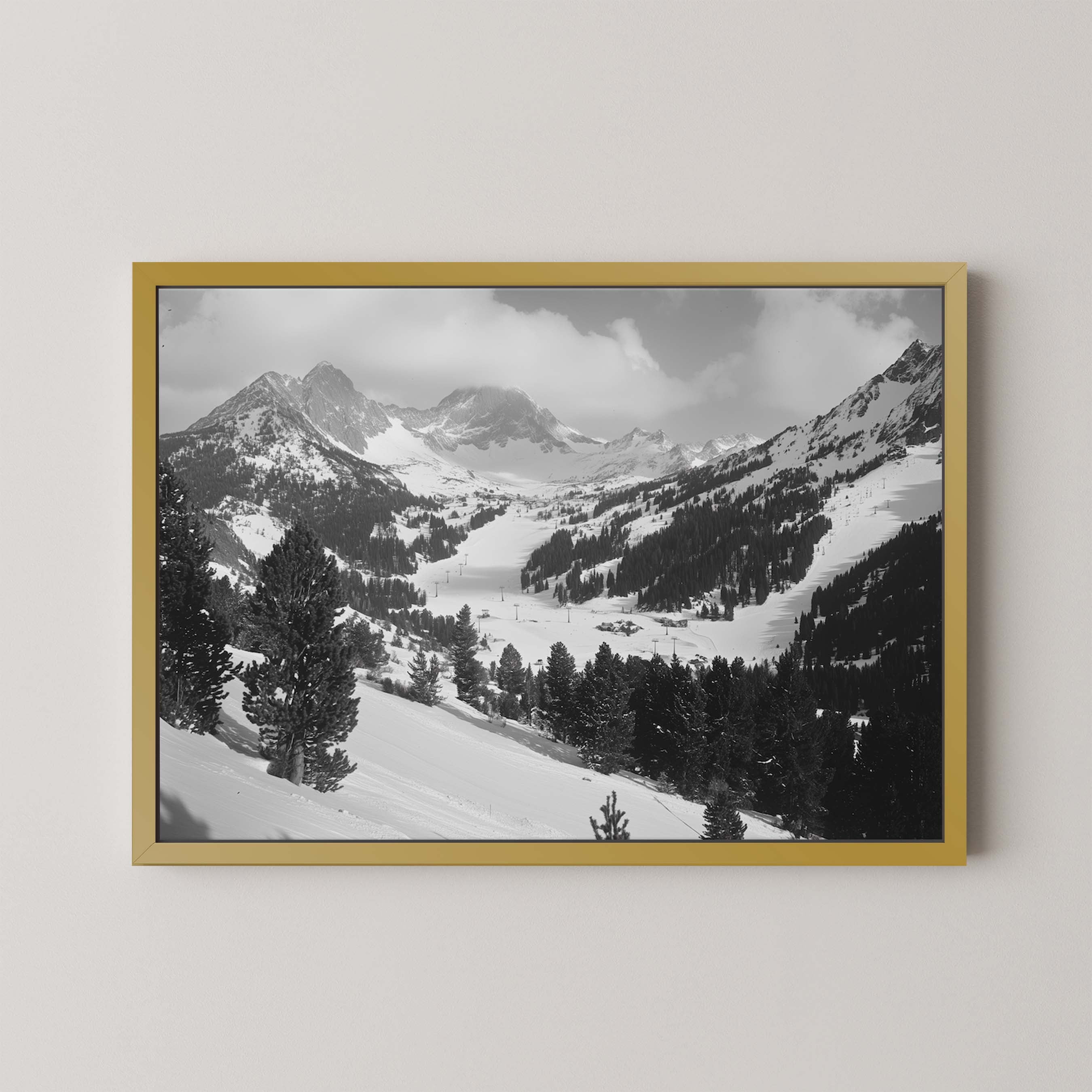Winter in the Rockies