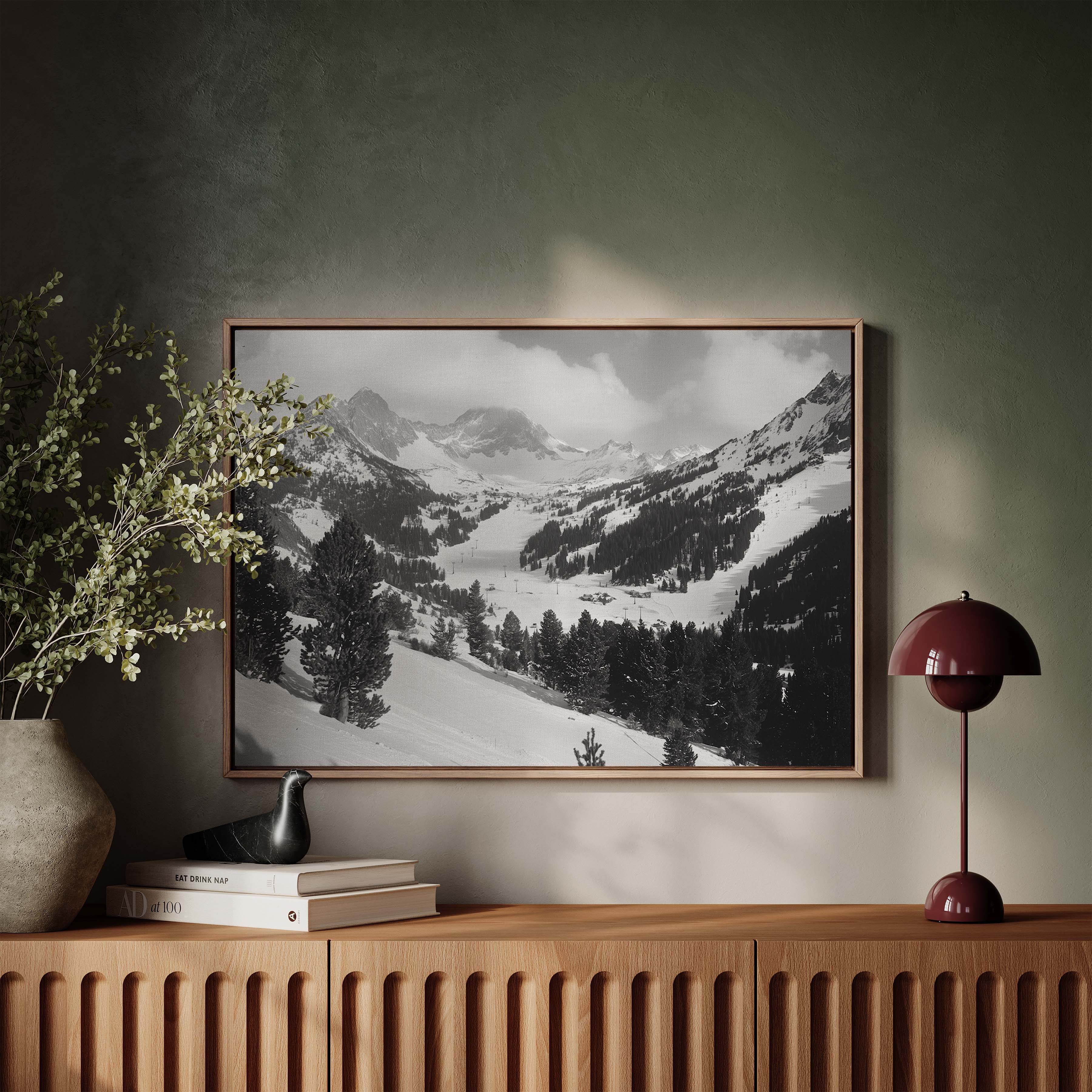 Winter in the Rockies