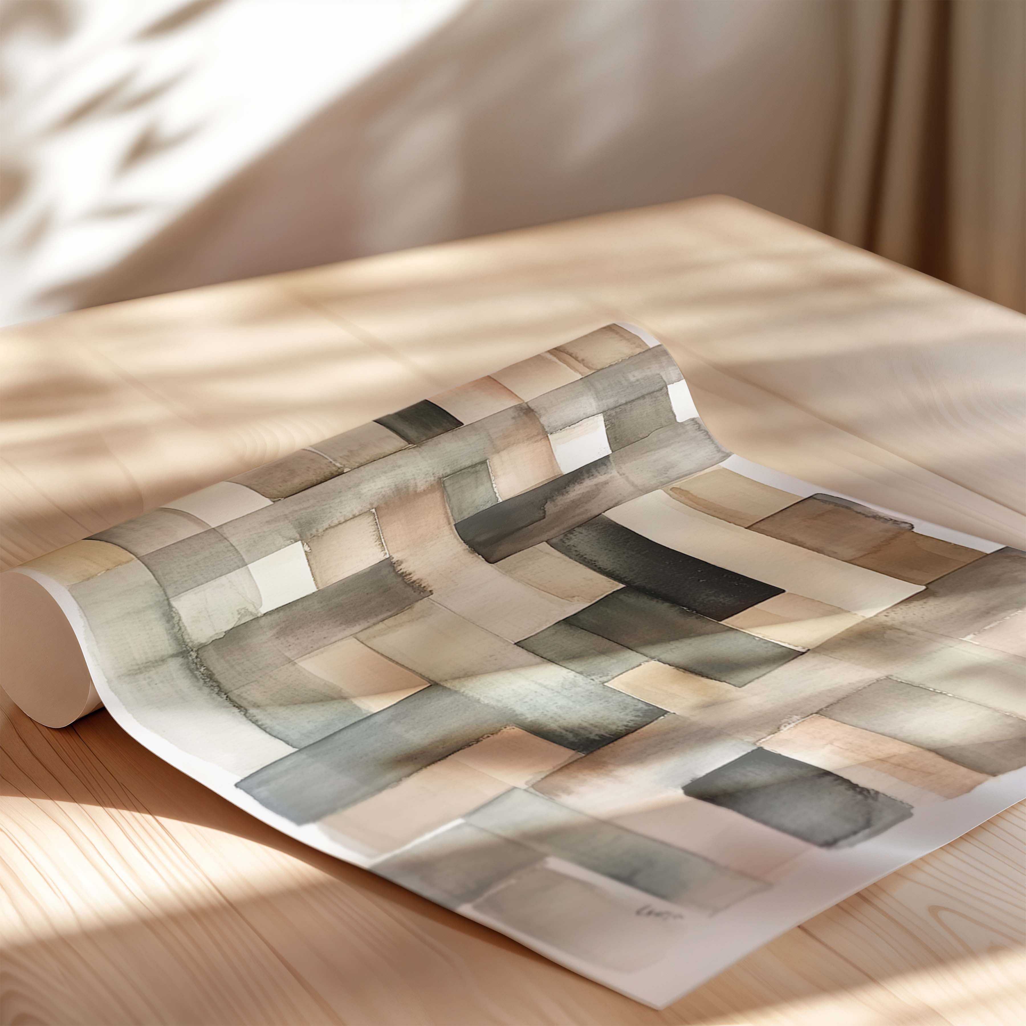 Woven Brushstrokes I