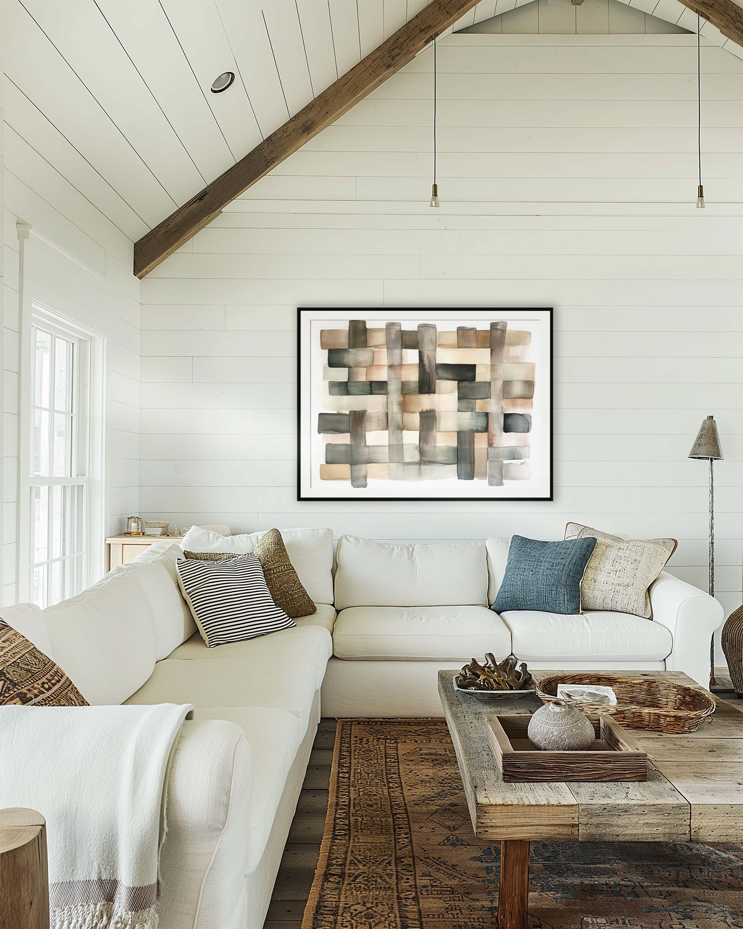 Woven Brushstrokes I