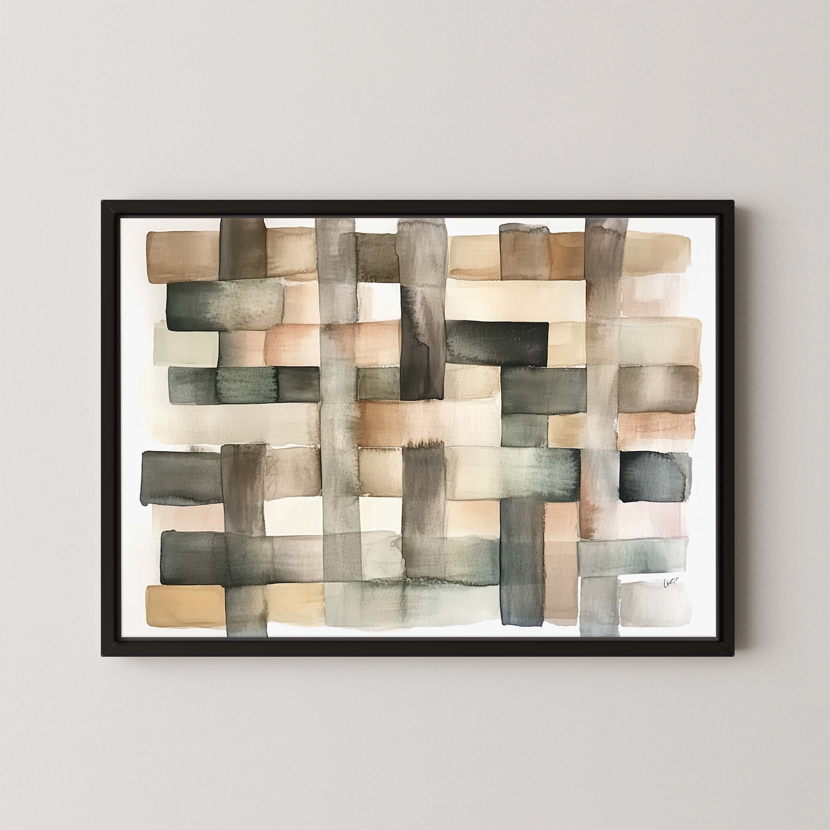 Woven Brushstrokes I
