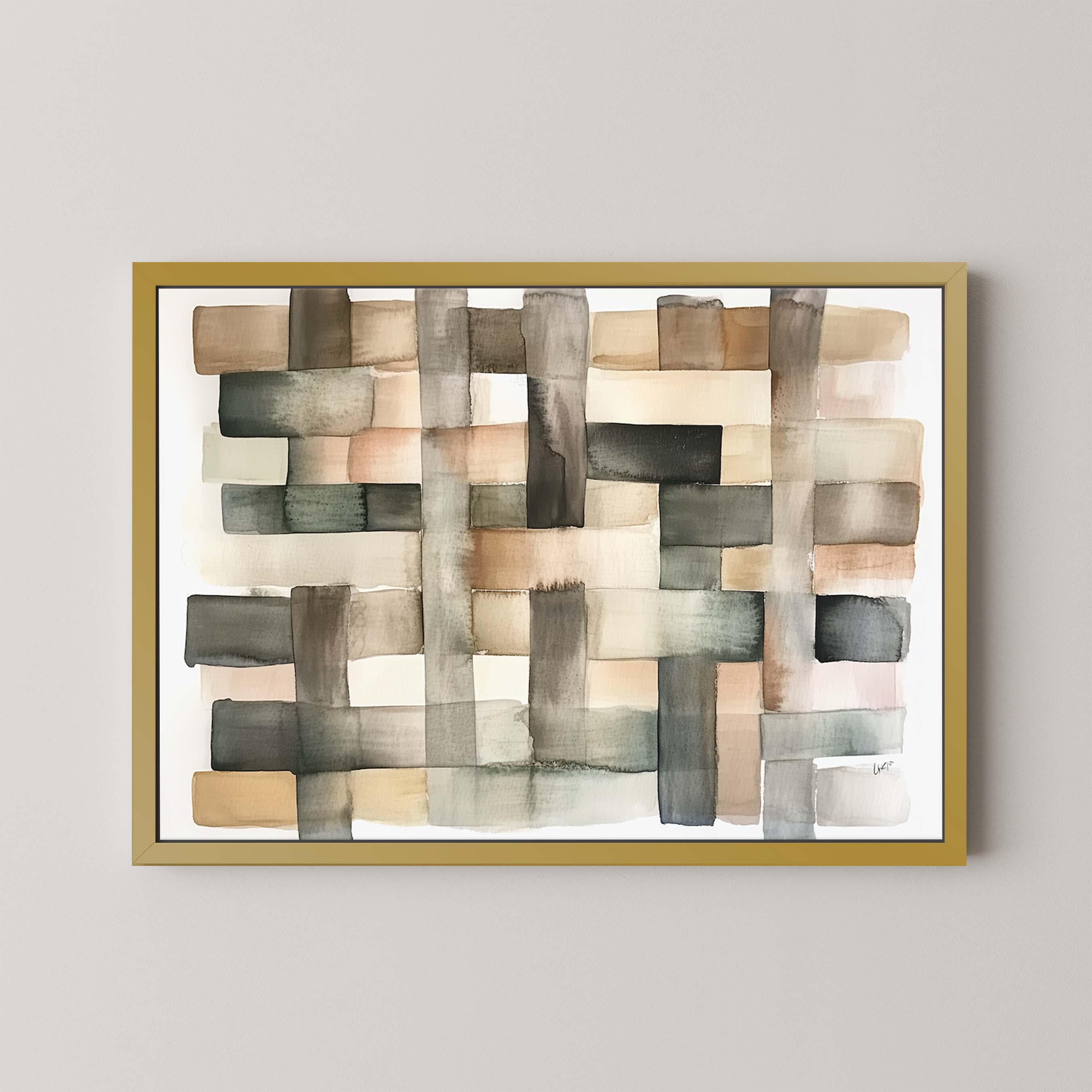 Woven Brushstrokes I