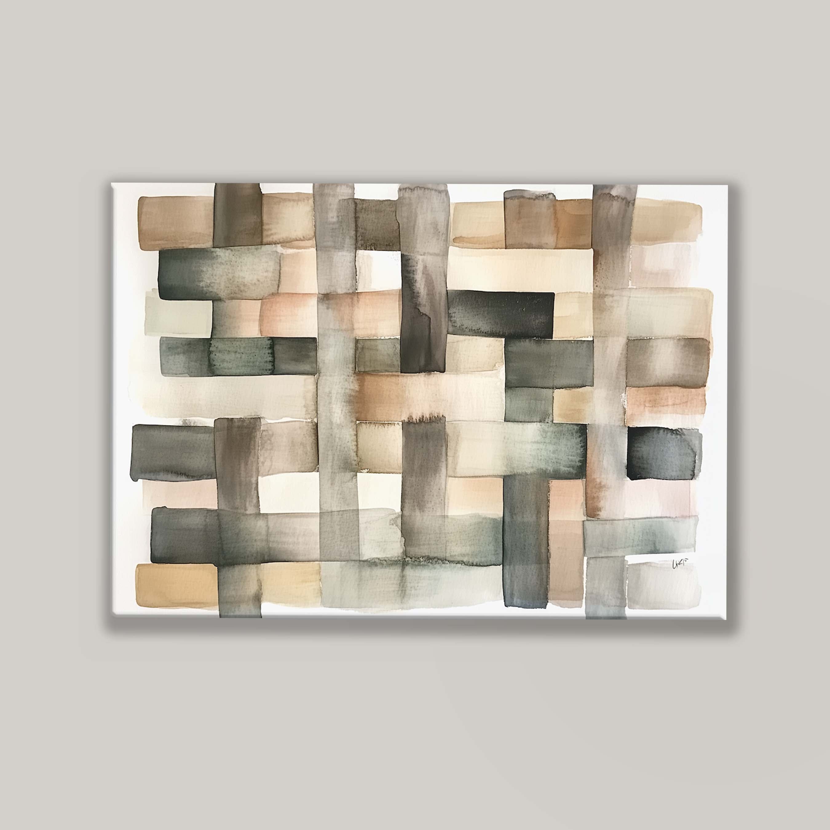 Woven Brushstrokes I