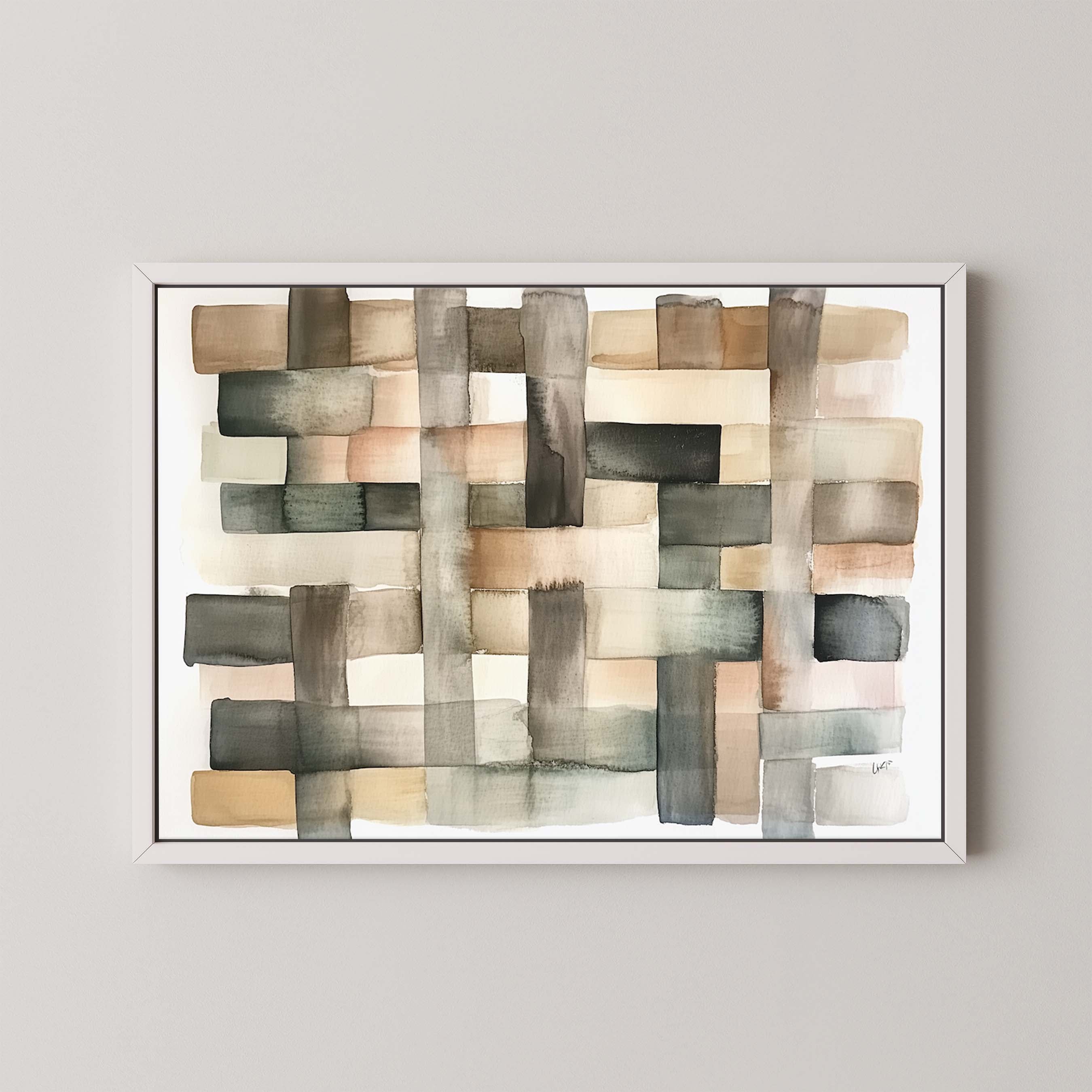 Woven Brushstrokes I