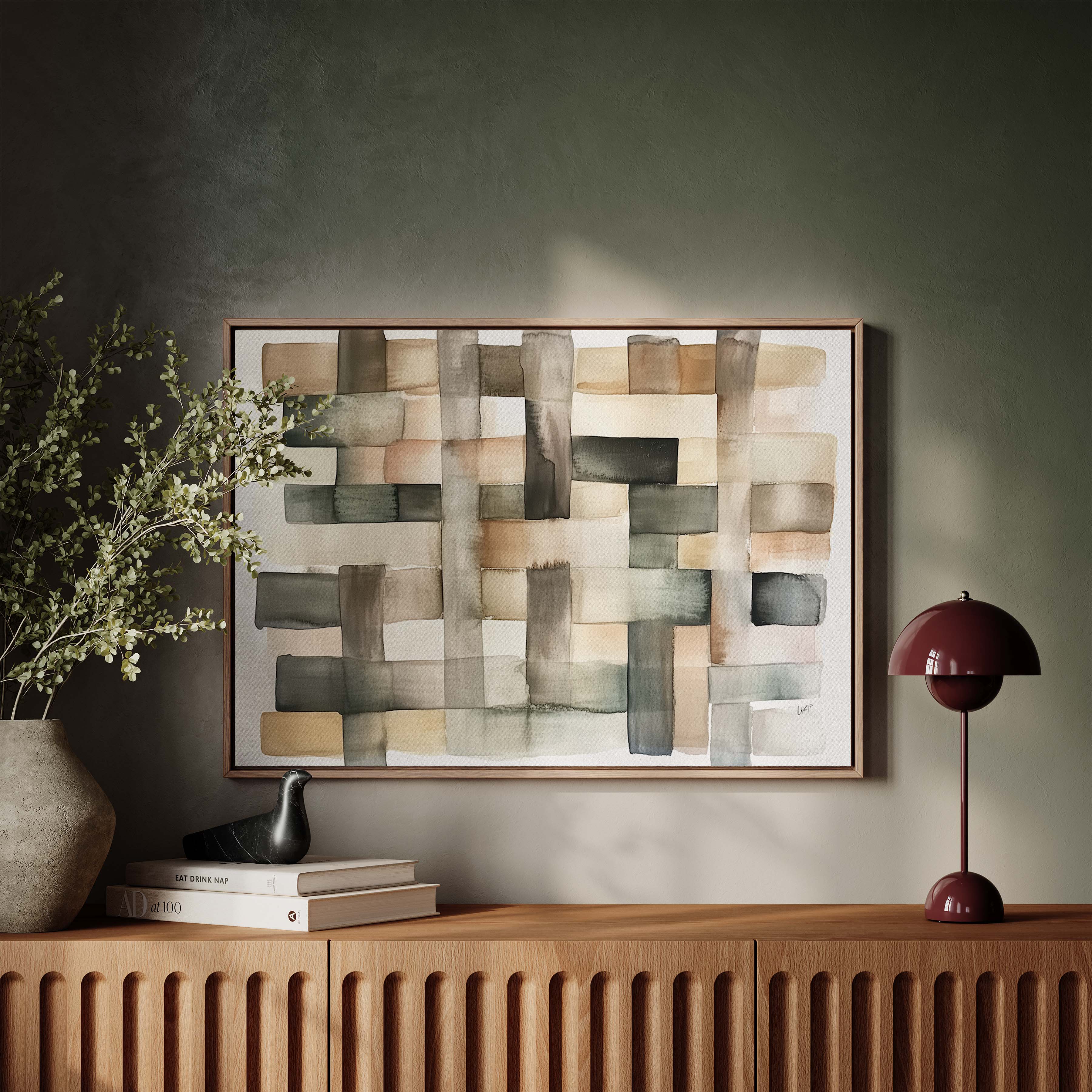 Woven Brushstrokes I