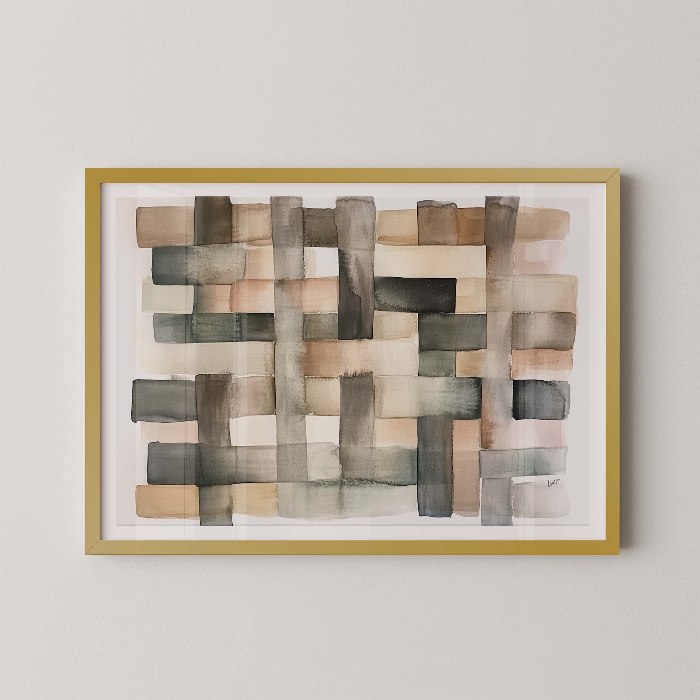 Woven Brushstrokes I