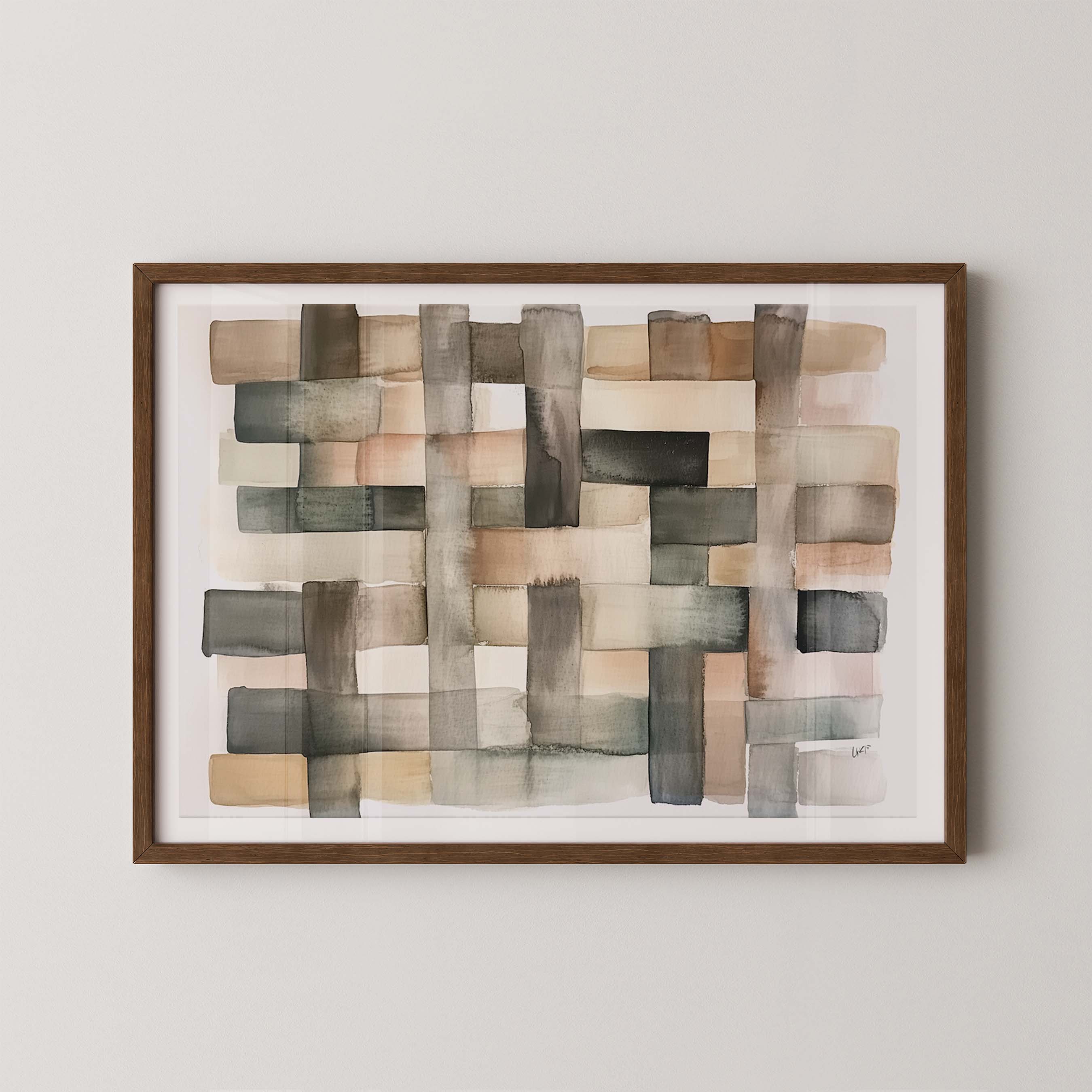 Woven Brushstrokes I
