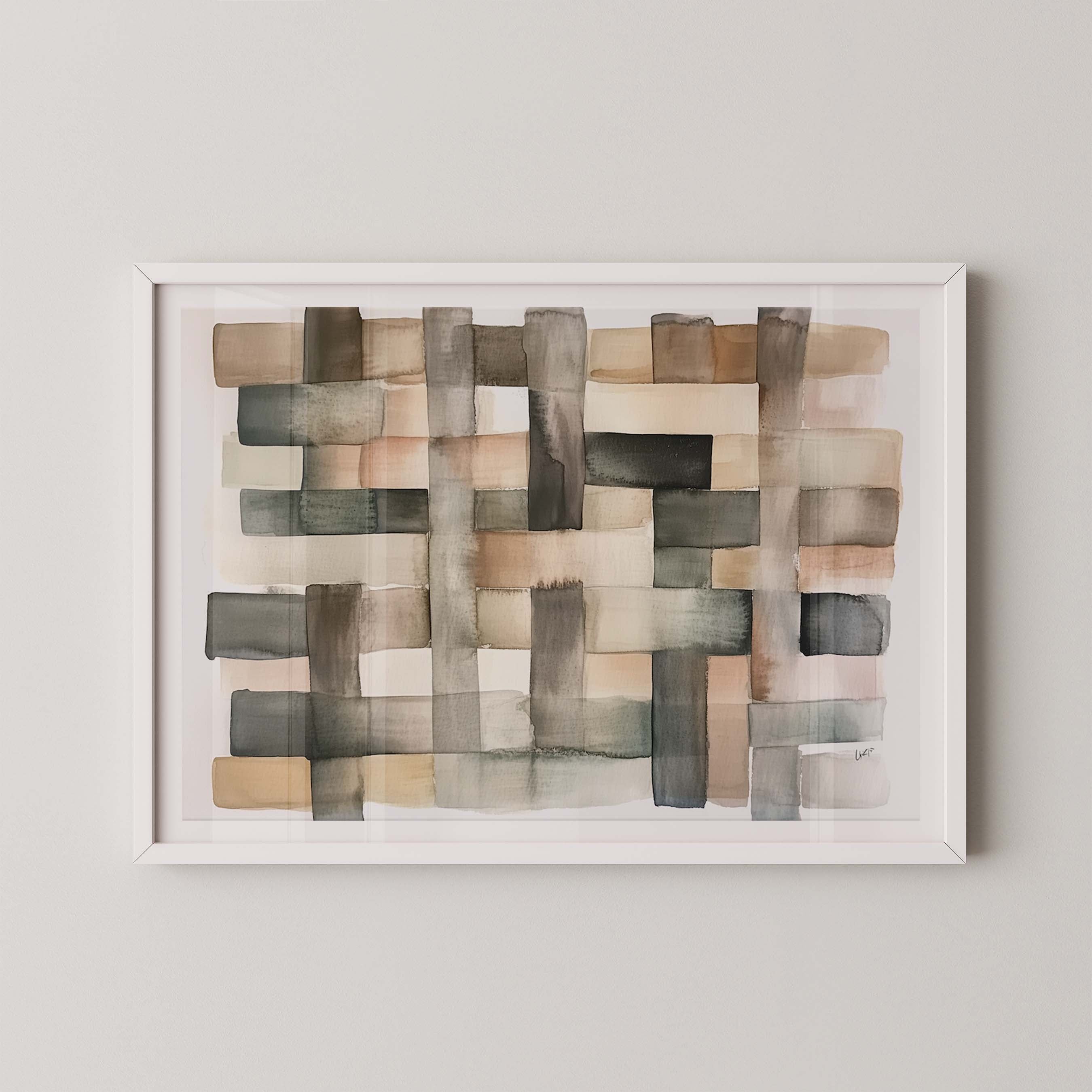 Woven Brushstrokes I