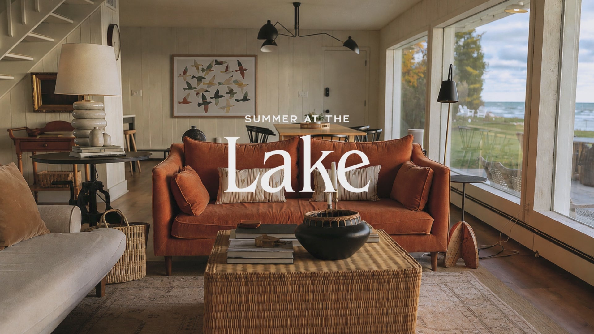 Load video: New Collection: Summer at the Lake